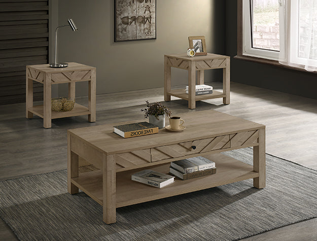 Valor 3-Pk Cocktail Set-Light Brown - B9332-CE-SET