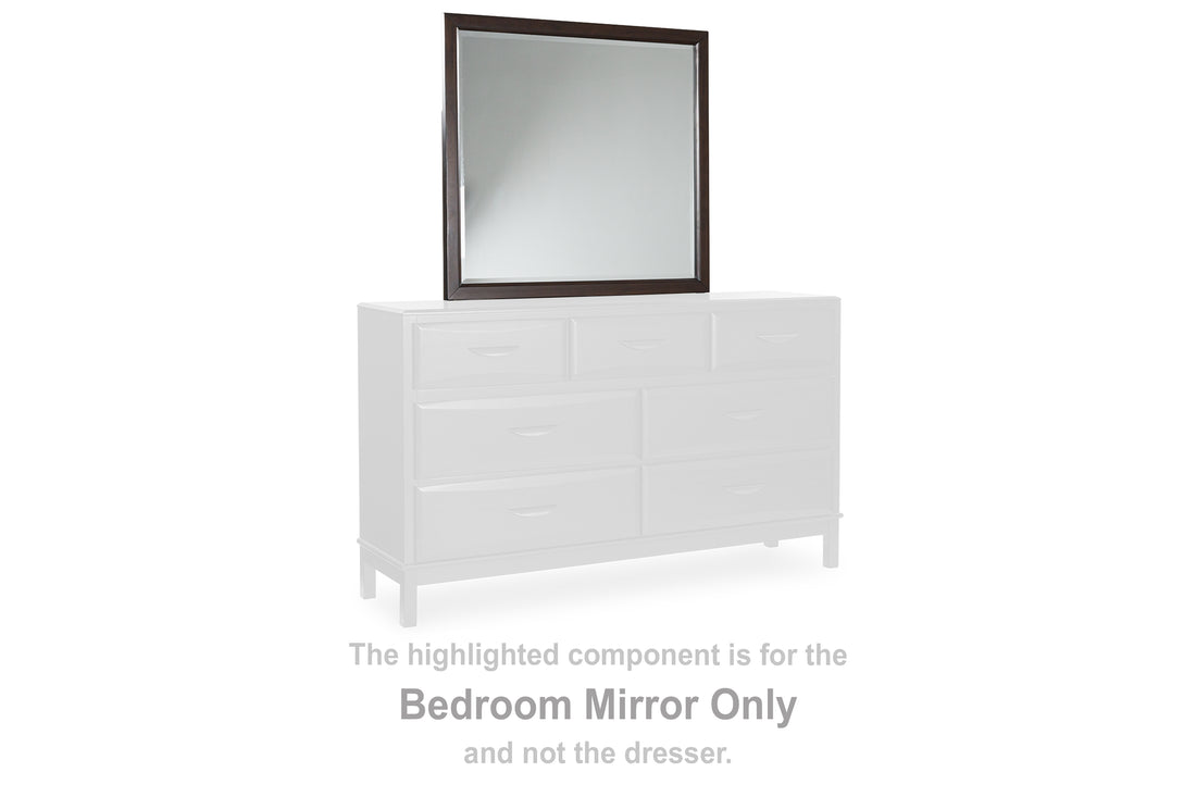 Vanmore Dark Brown Bedroom Mirror - B479-36