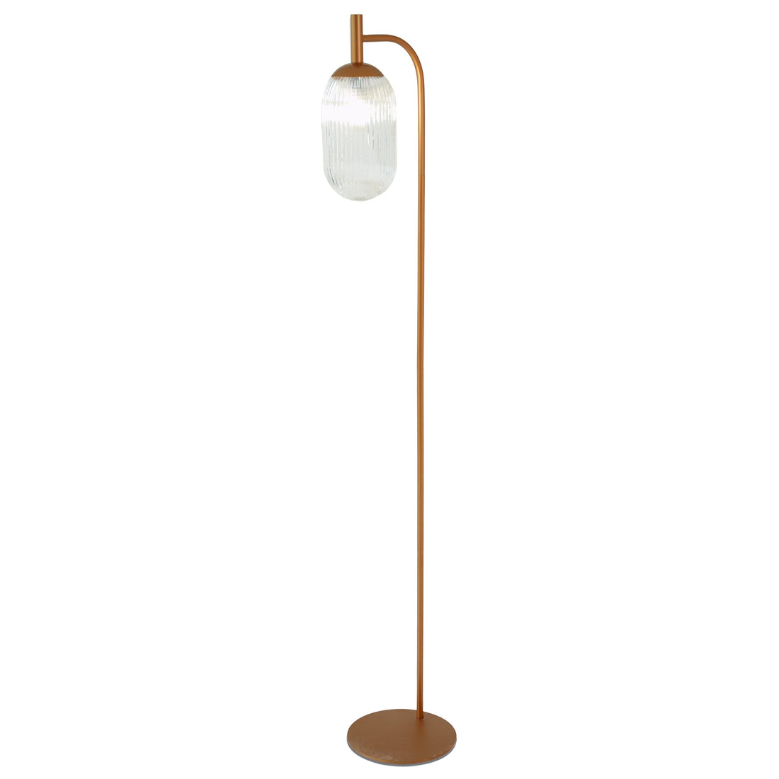Vela Floor Lamp Bronze and Clear - FLL04103401