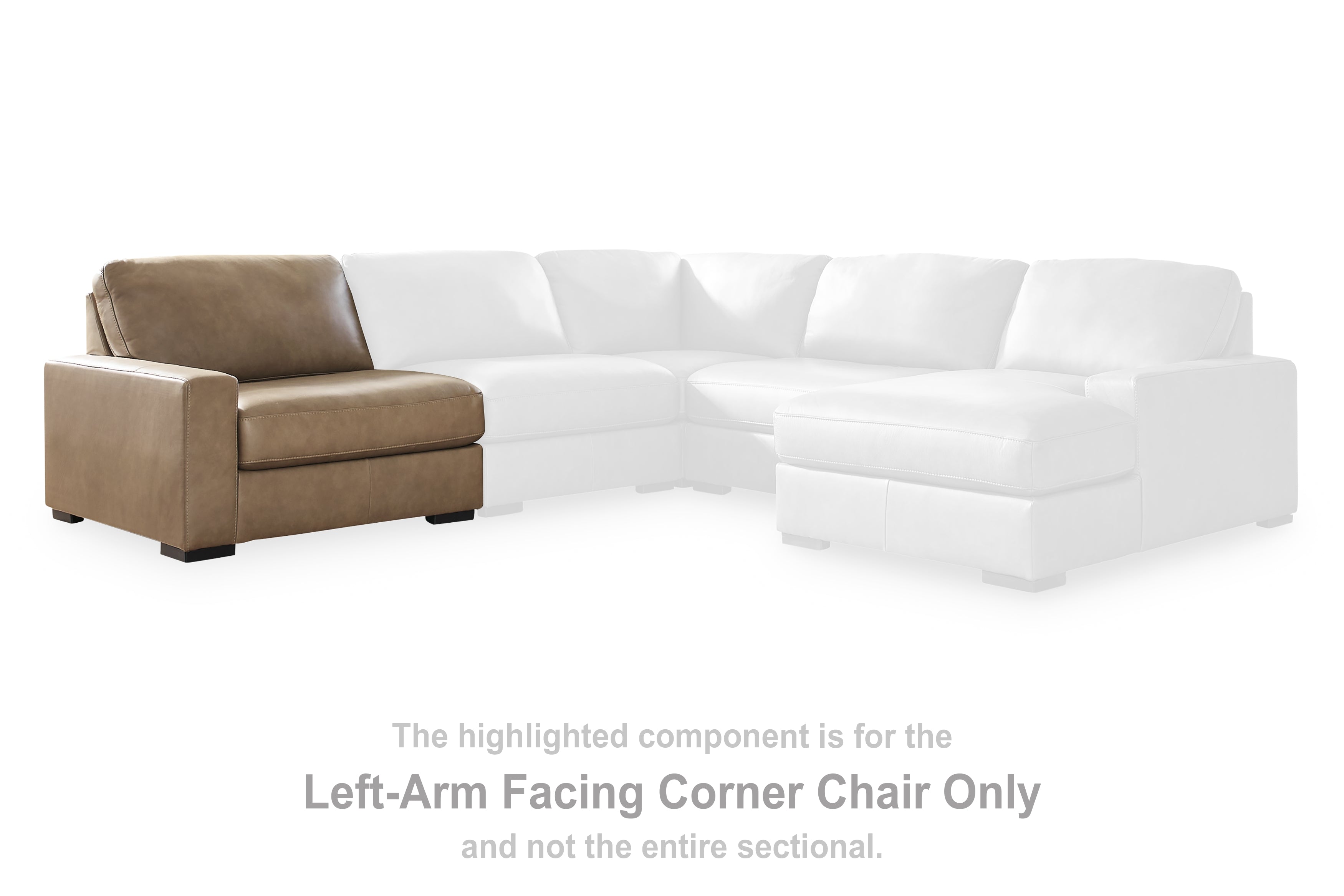 Veronella Sahara Left-Arm Facing Corner Chair - 7610664