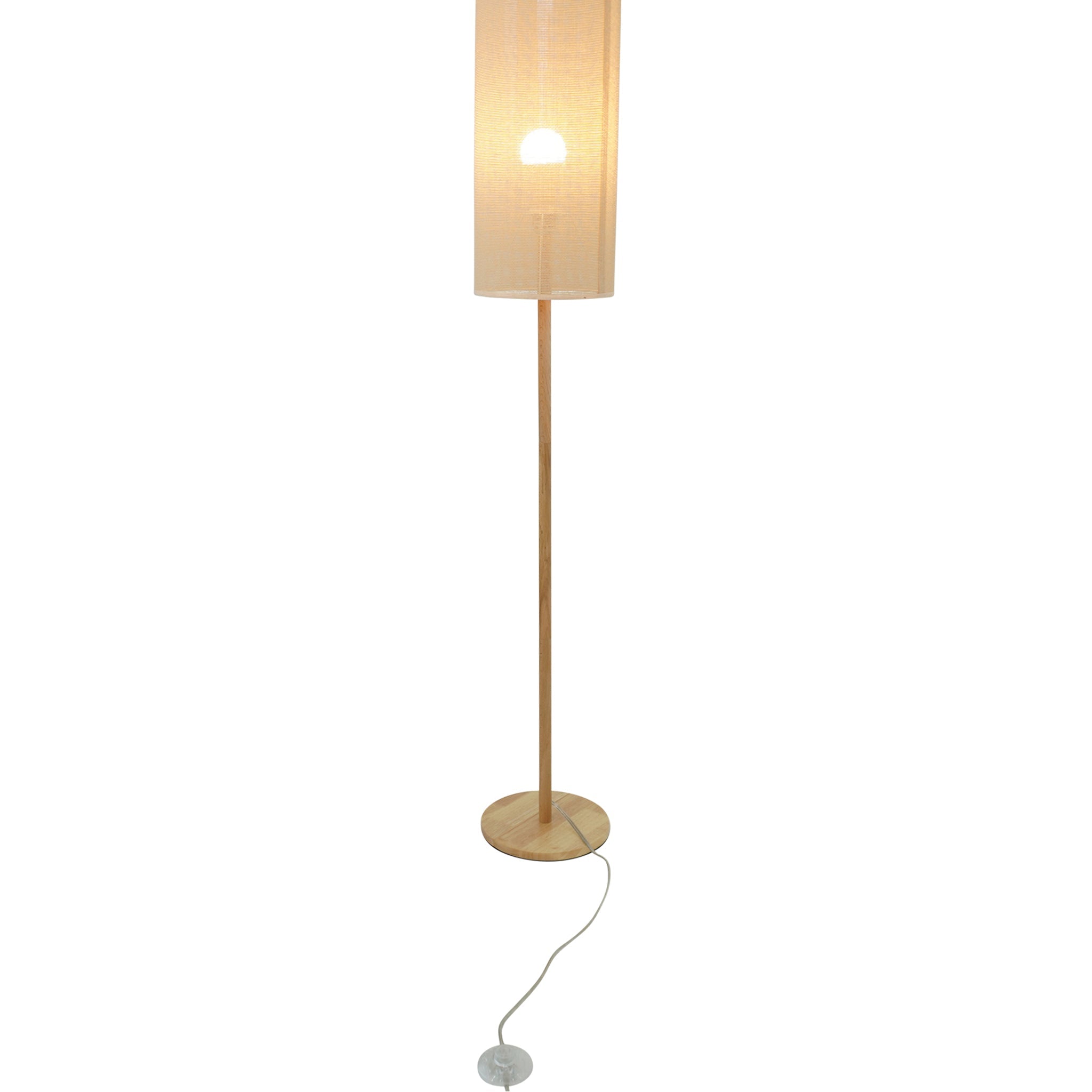 Vialux Floor Lamp - Oak and Natural - FLL04103601