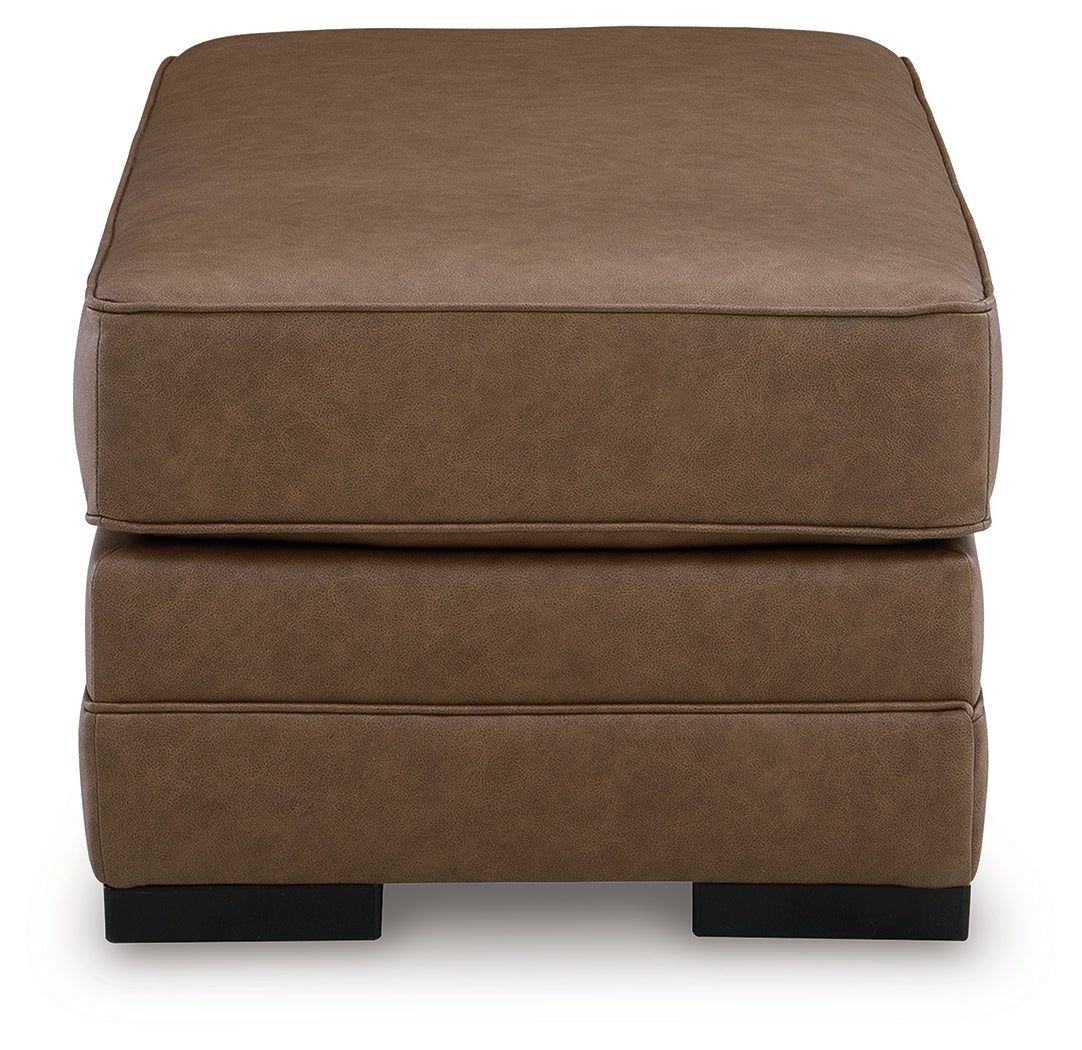 VillaCourt Caramel Ottoman - 7490914