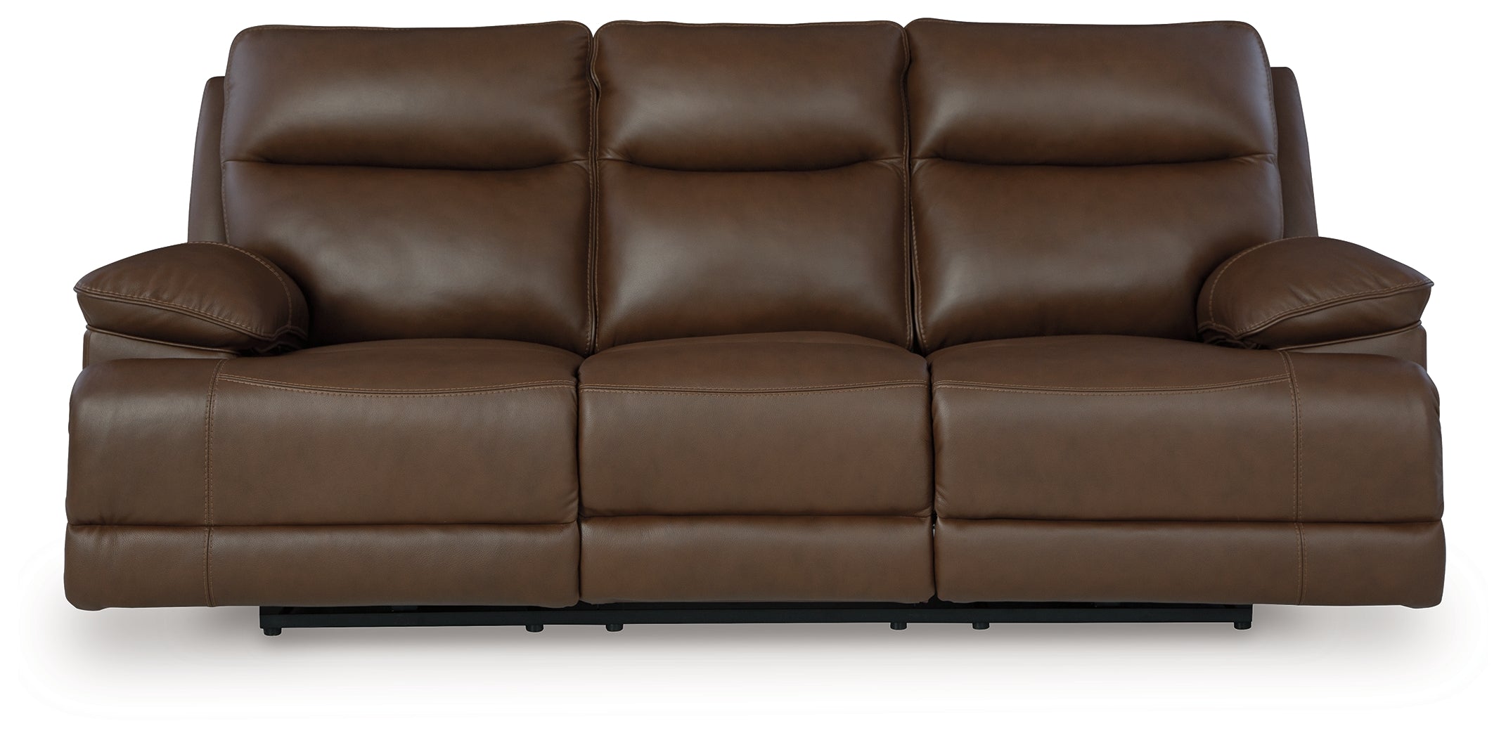 VonRyan Tobacco Power Reclining Sofa, Loveseat and Recliner - U10400U2