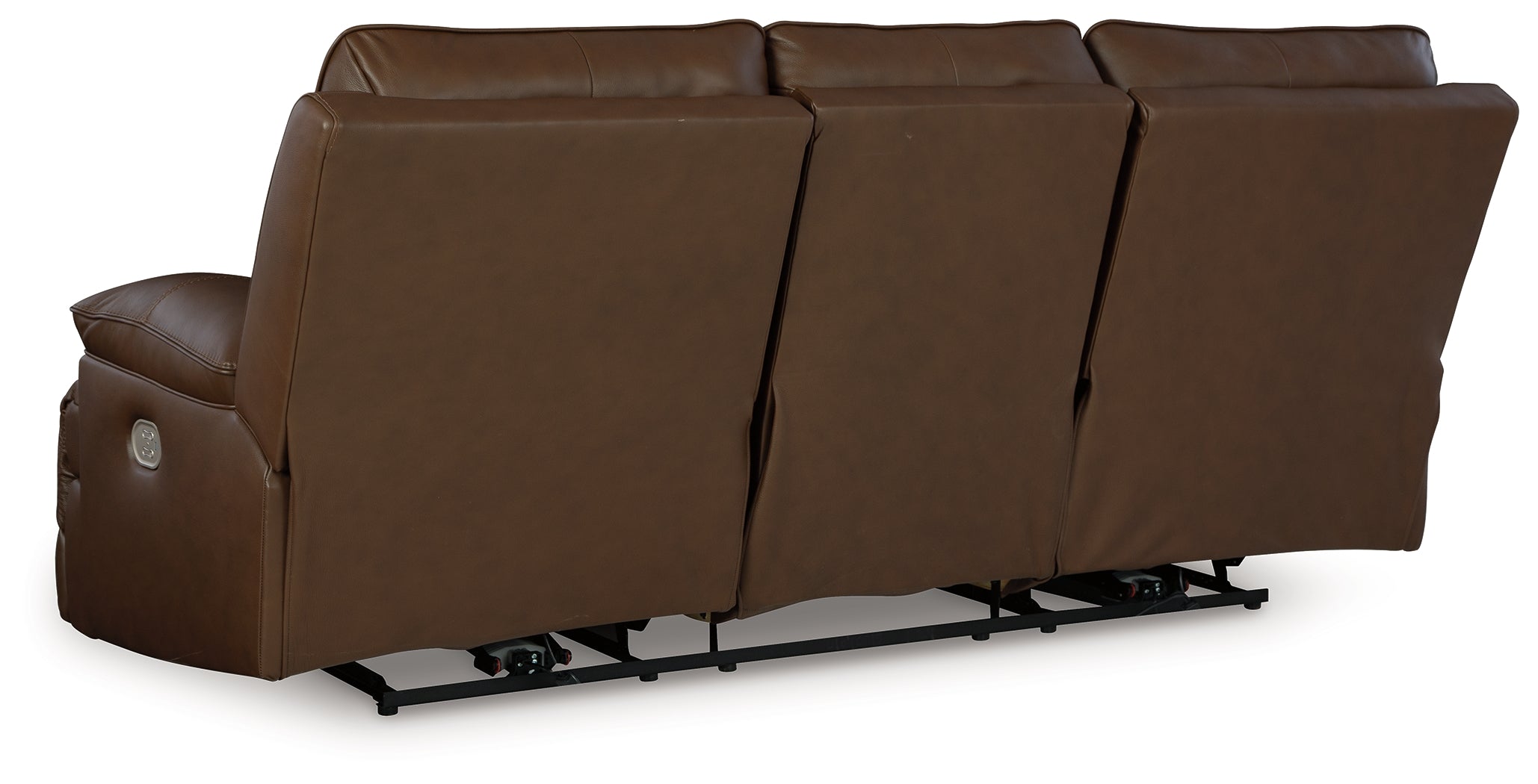 VonRyan Tobacco Power Reclining Sofa, Loveseat and Recliner - U10400U2