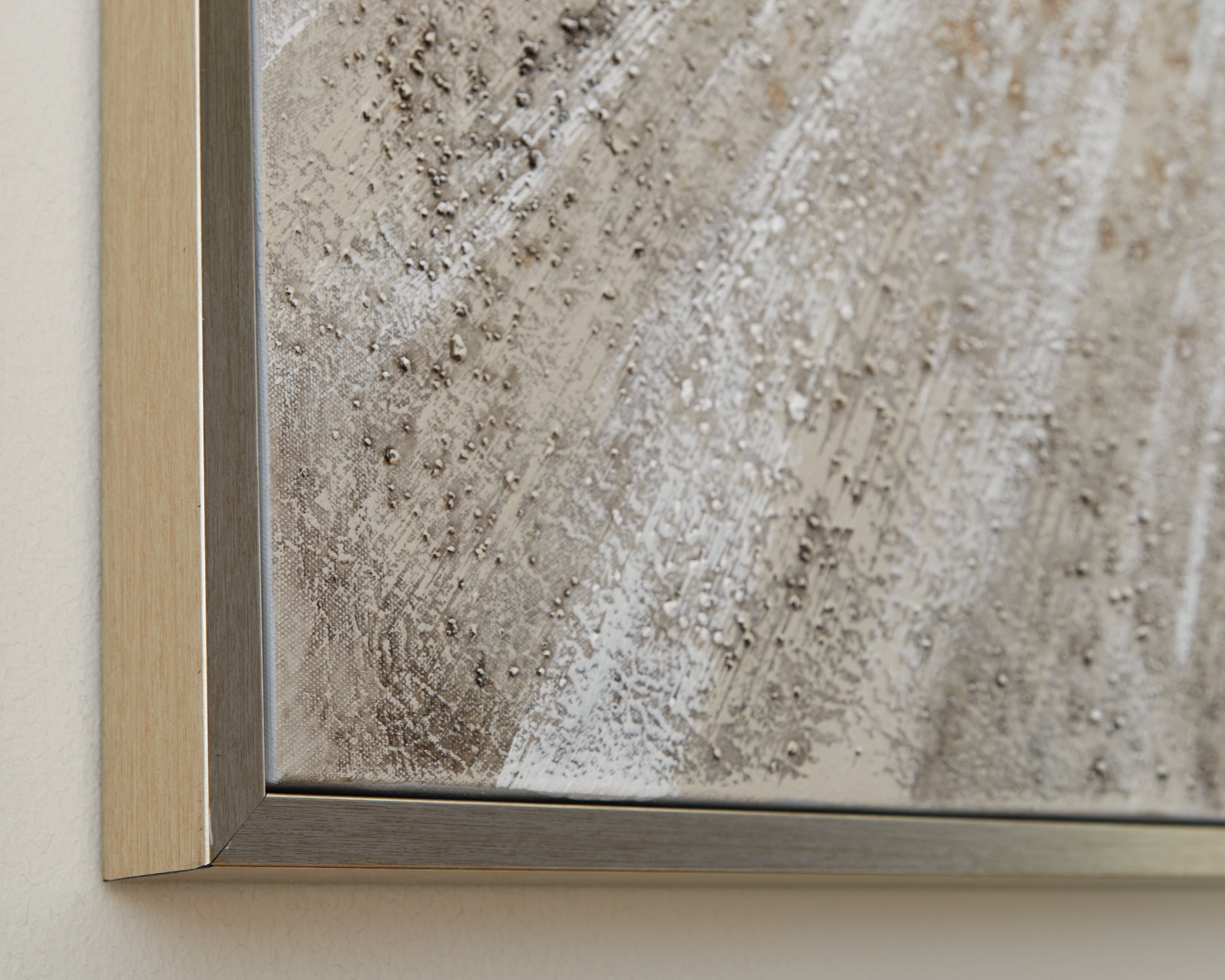 Waldard Gray/Taupe/White Wall Art - A8000501