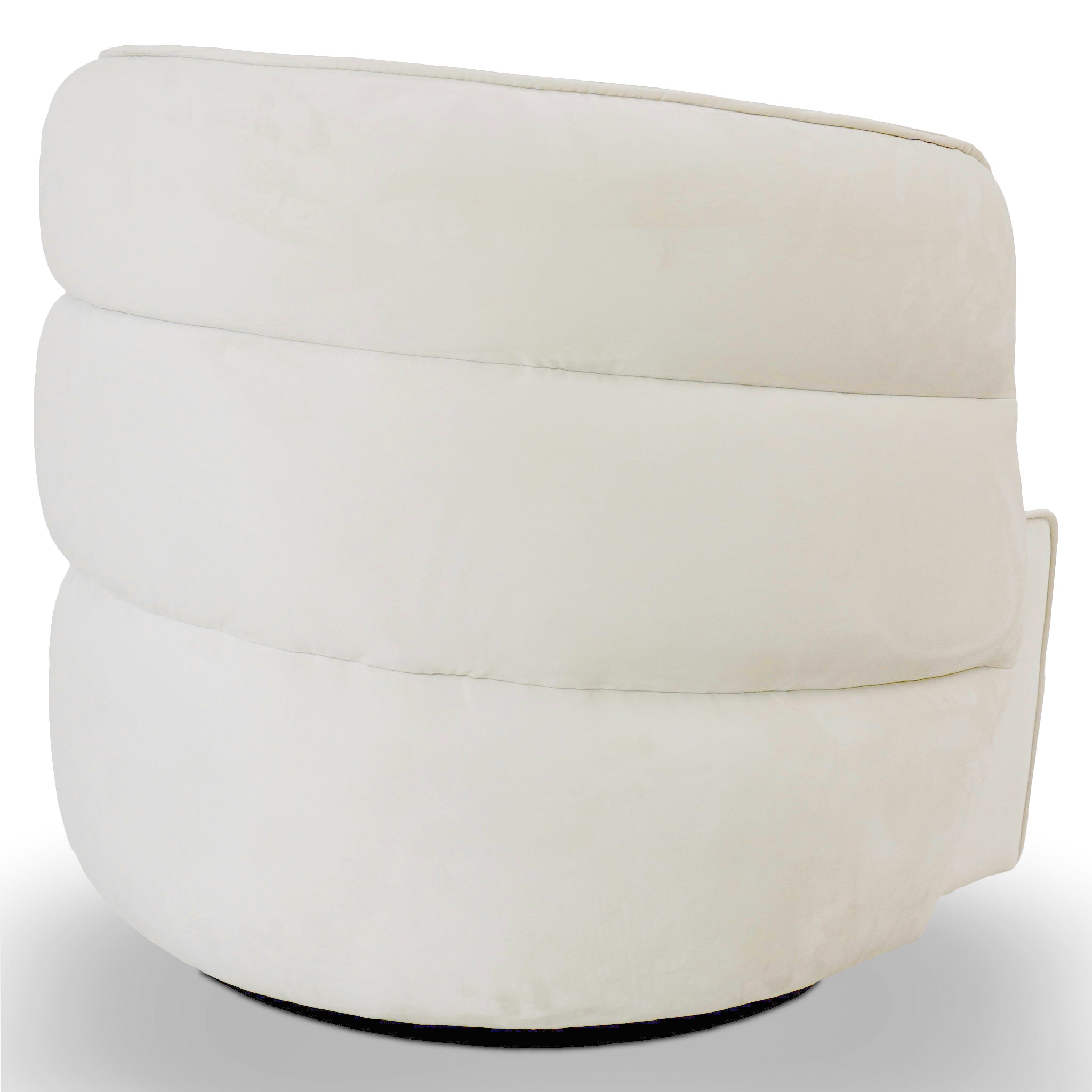 Walden Swivel Chair - Cream Velvet - SCH00500811