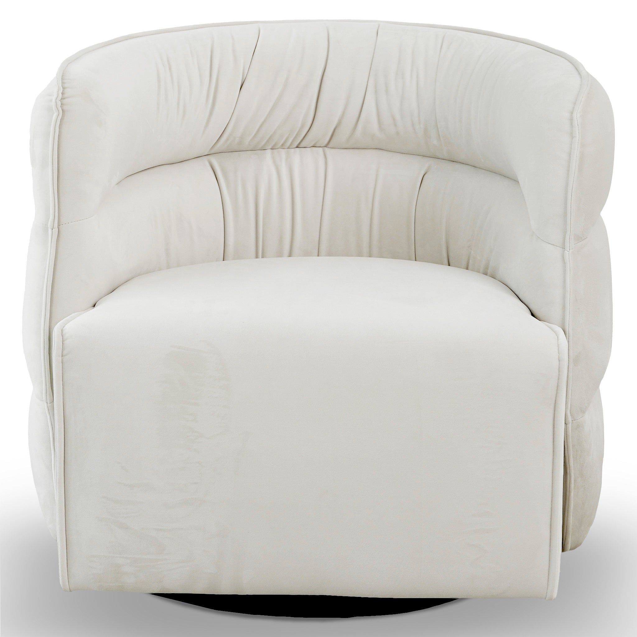 Walden Swivel Chair - Cream Velvet - SCH00500811