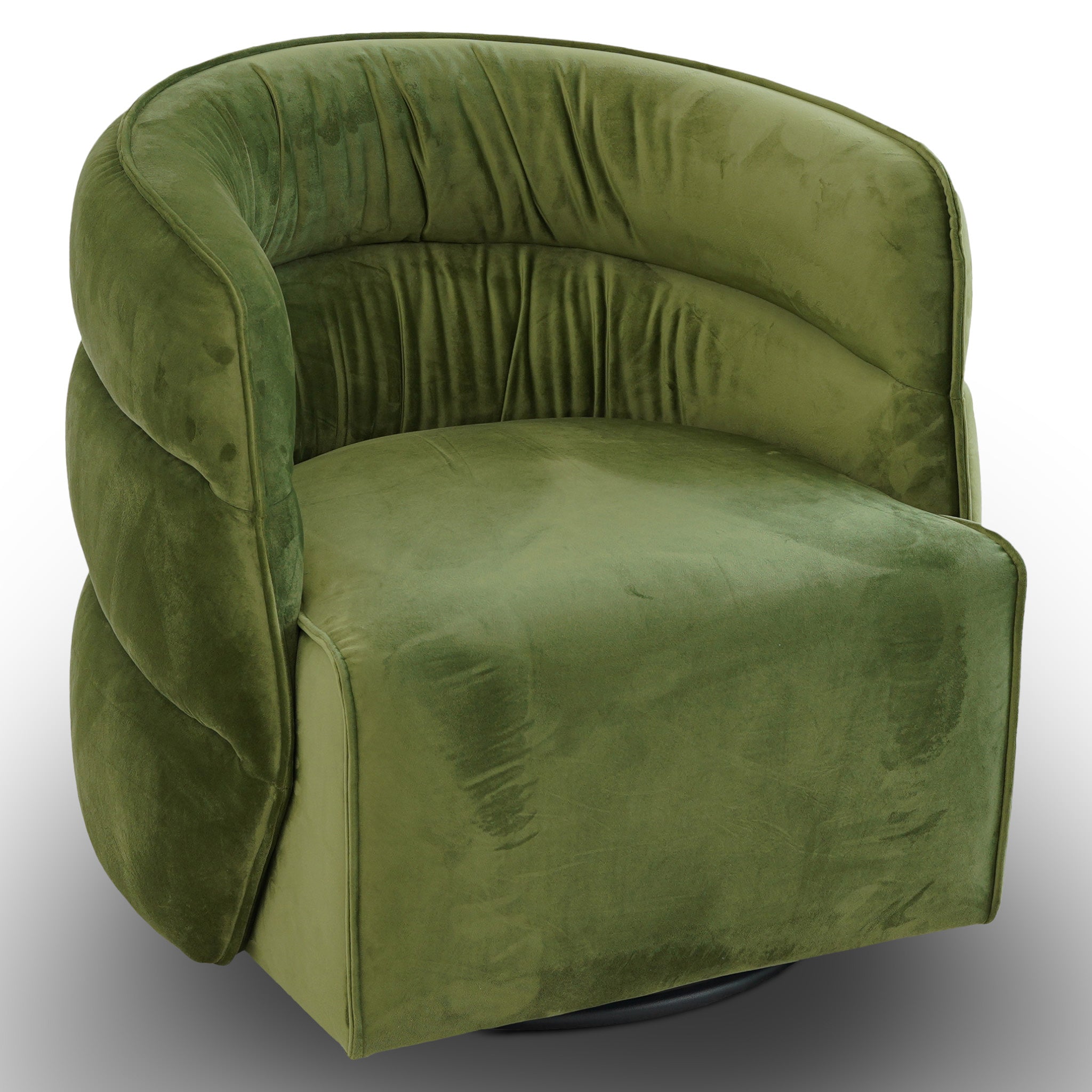 Walden Swivel Chair - Green Velvet - SCH00500812
