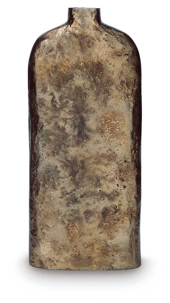 Wallmond Antique Brass Finish Vase - A2000821