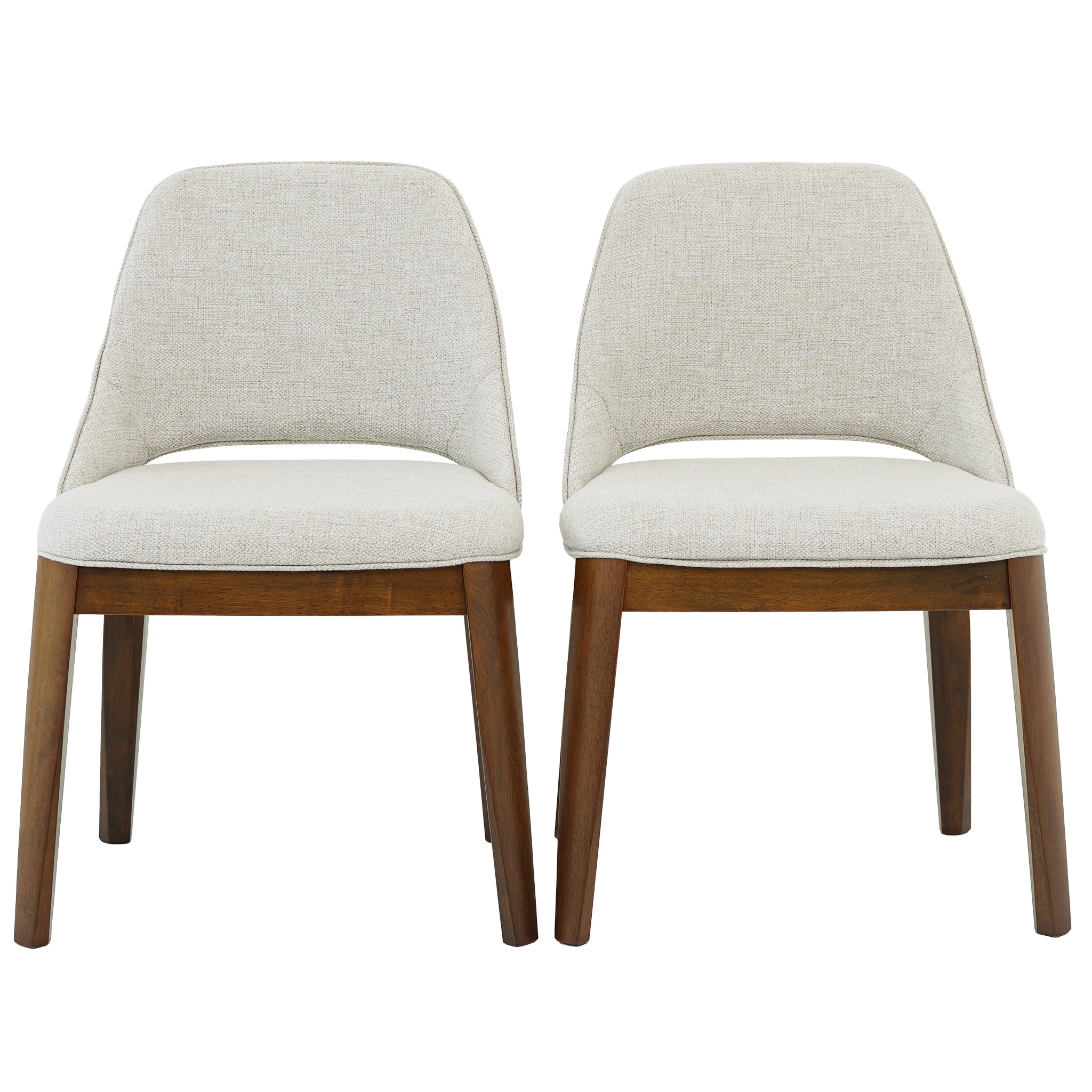 Weston Dining Chair Set of 2 - Beige Linen - DCH00904101