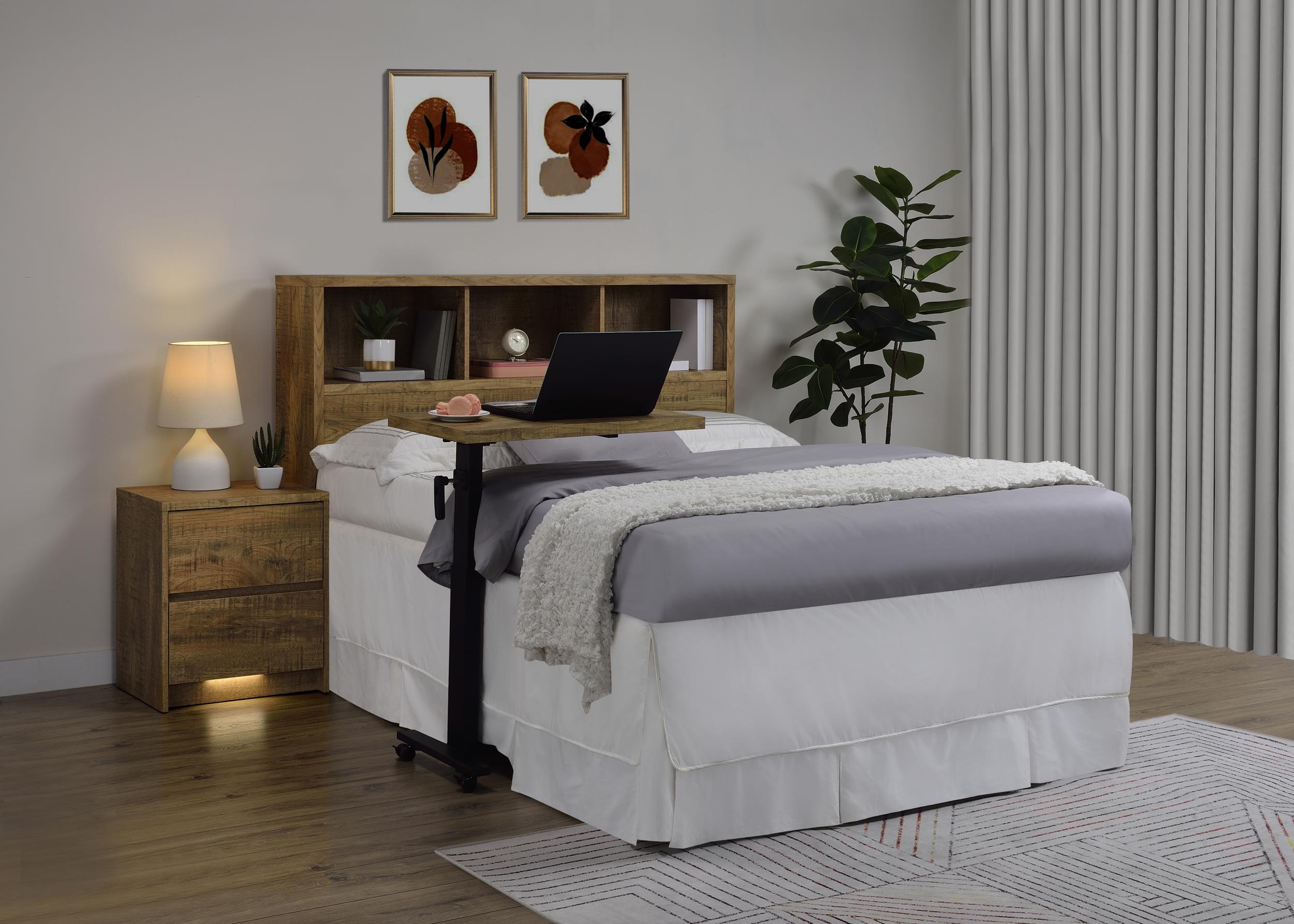 Westpark 49-inch Queen Bookcase Headboard Mango - 315901Q