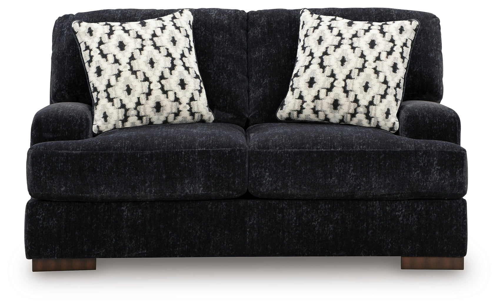 Whitmore Manor Black Pearl Loveseat - 8040435