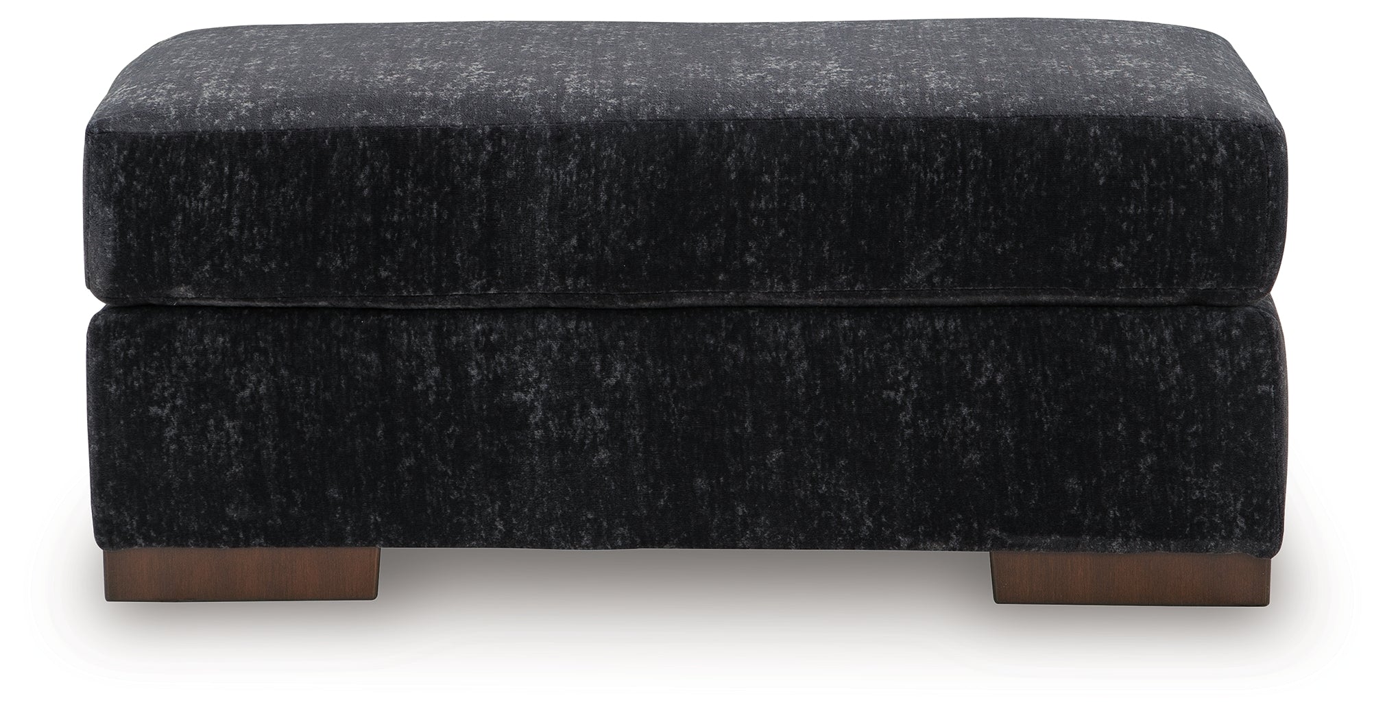 Whitmore Manor Black Pearl Ottoman - 8040414