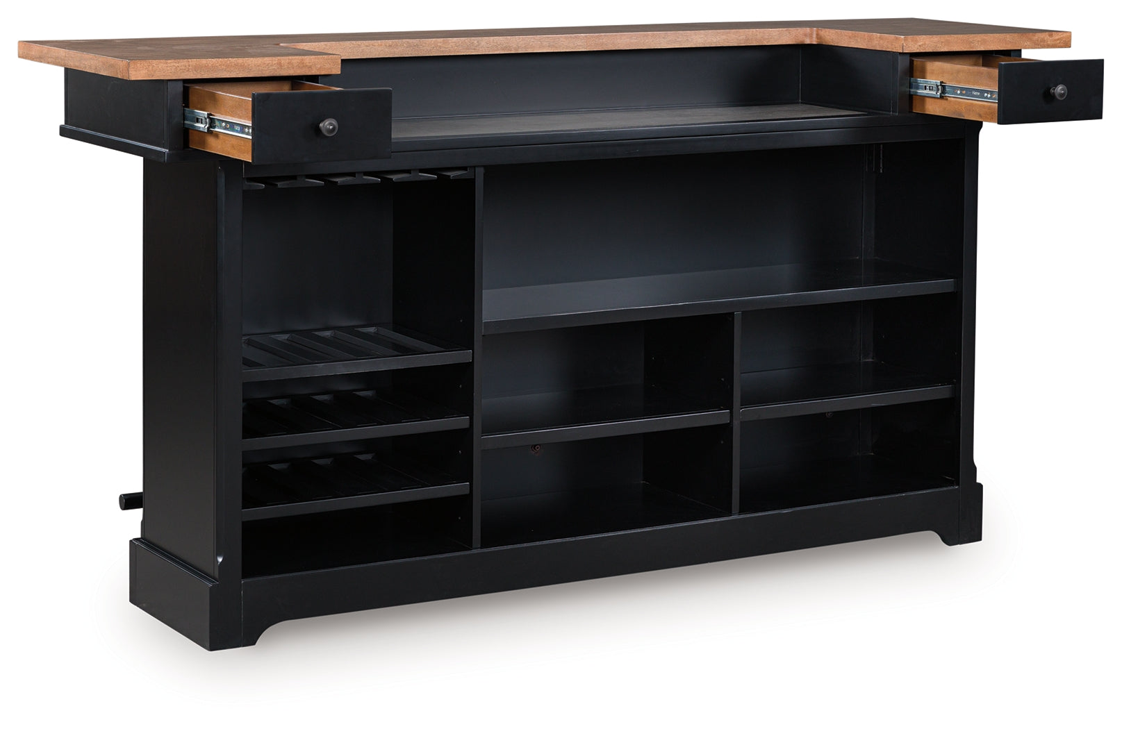 Wildenauer Brown/Black 78" Bar - D634-65