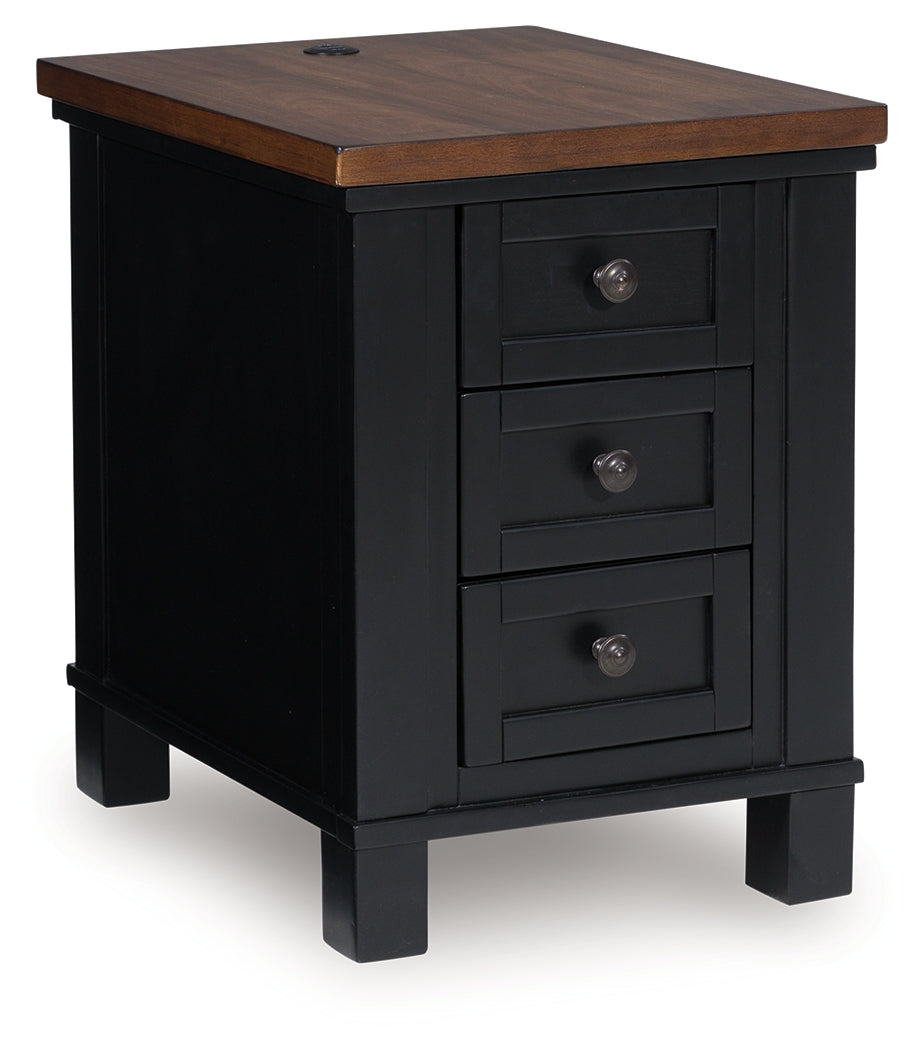 Wildenauer Lift-top Coffee Table and 2 Chairside End Tables - T664T1