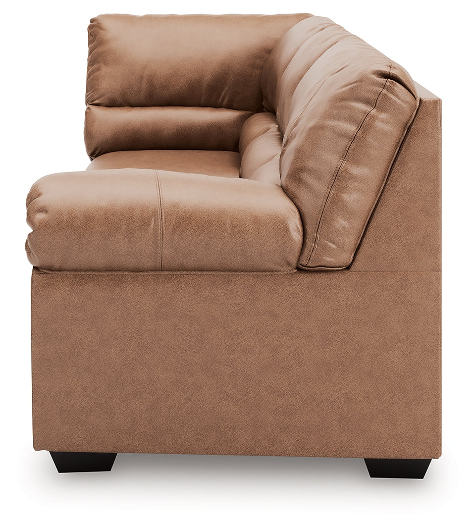 WillowBend Caramel Right-Arm Facing Sofa with Corner Wedge - PC2770467