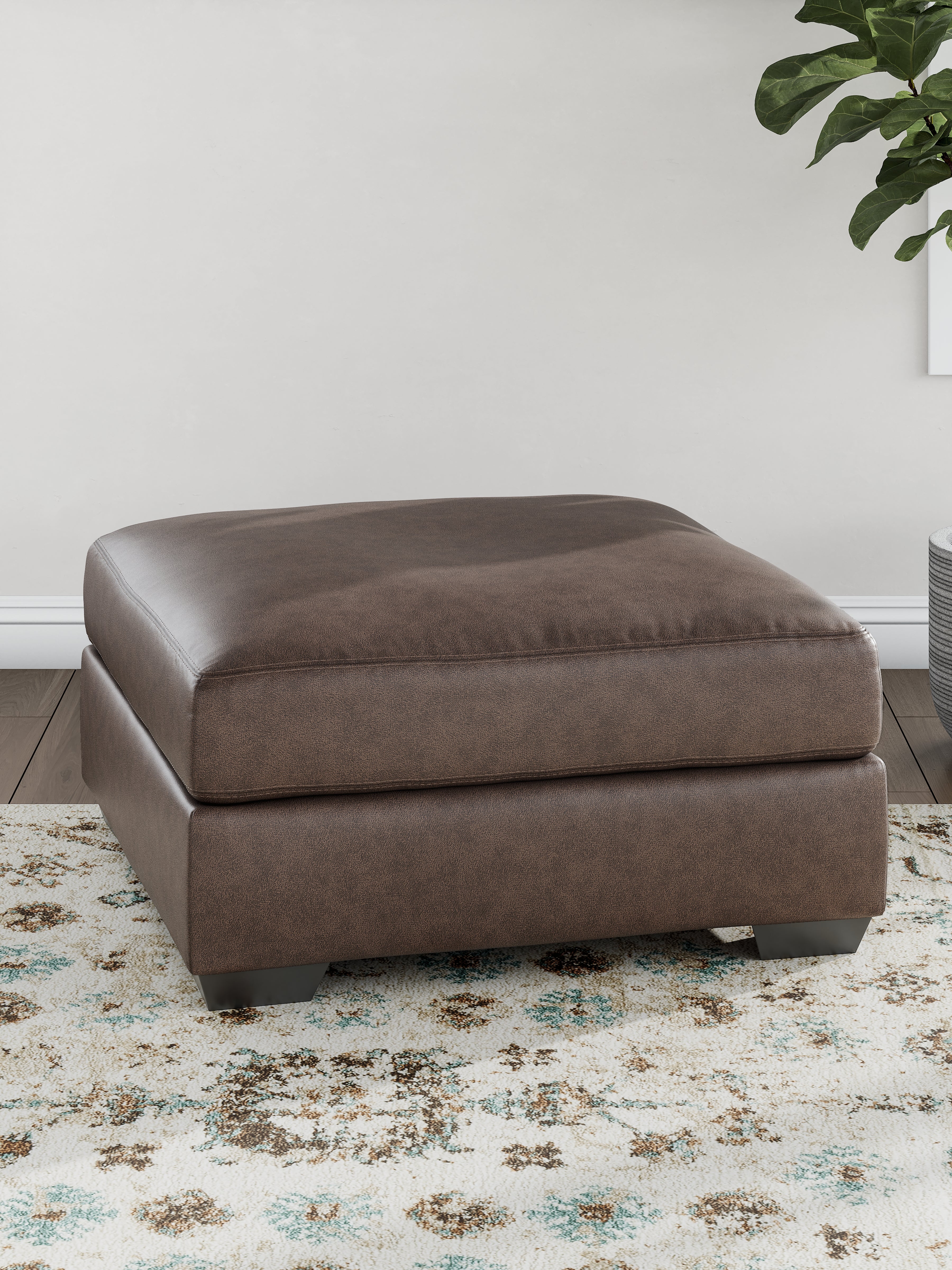 WillowBend Umber Oversized Accent Ottoman - PC2770508