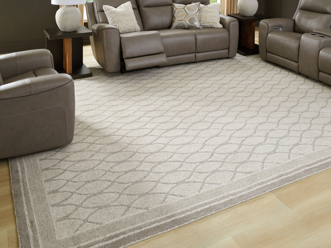 Wimney Gray Extra Large Rug - R407280