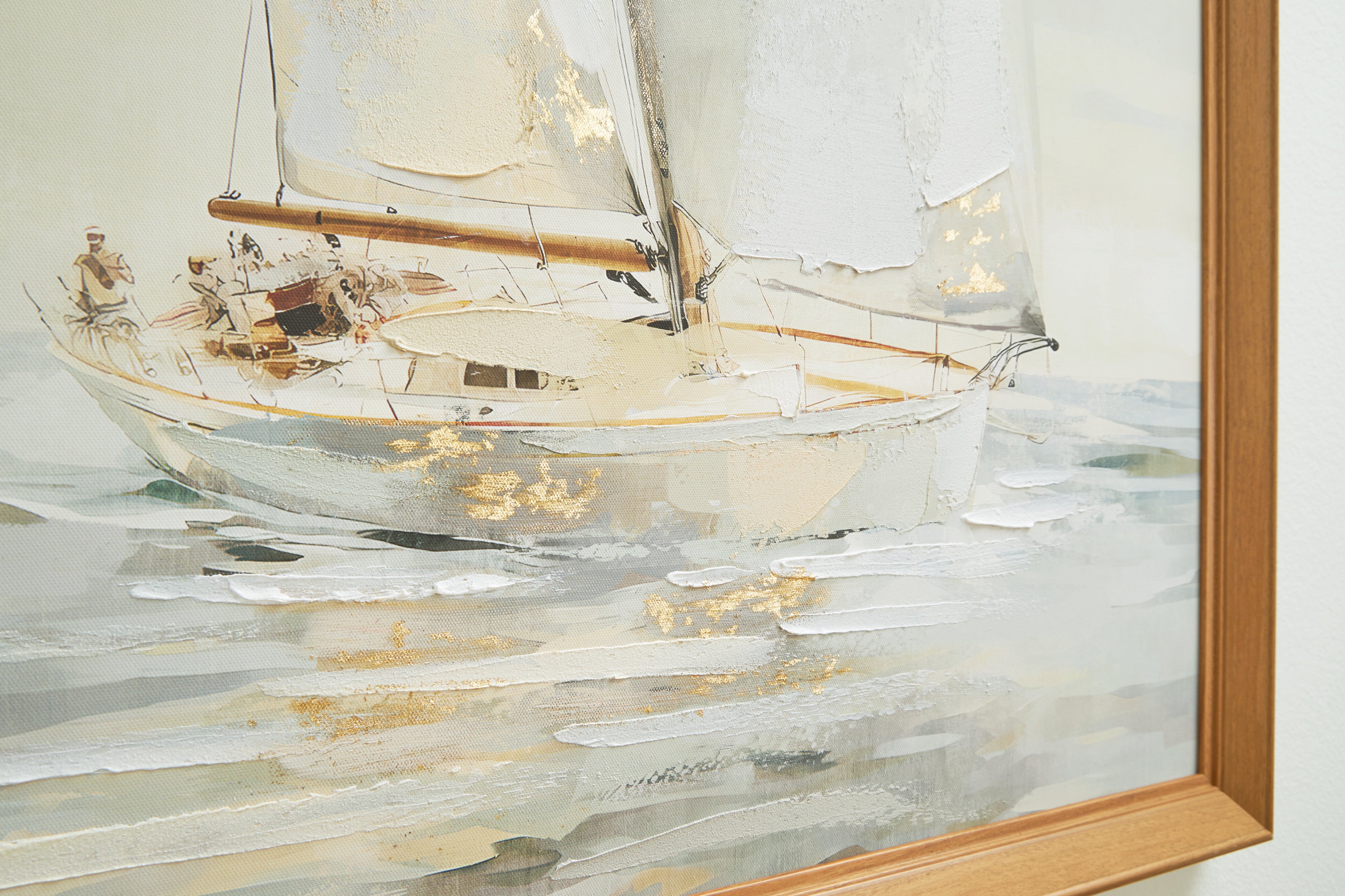 Winbrook Gray/Tan/Gold Finish Wall Art Set (Set of 2) - A8000458