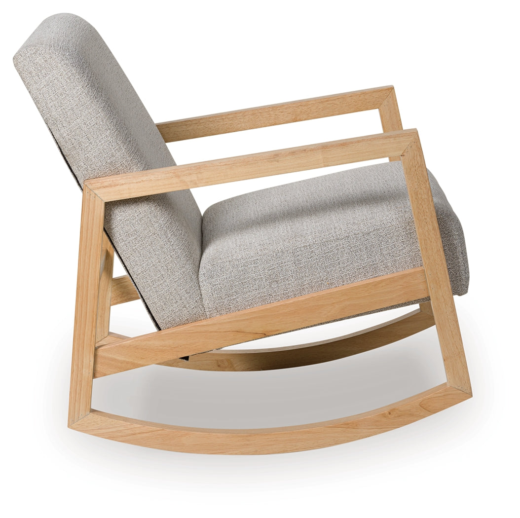 Wychworth Gray/Natural Accent Chair - A3000745
