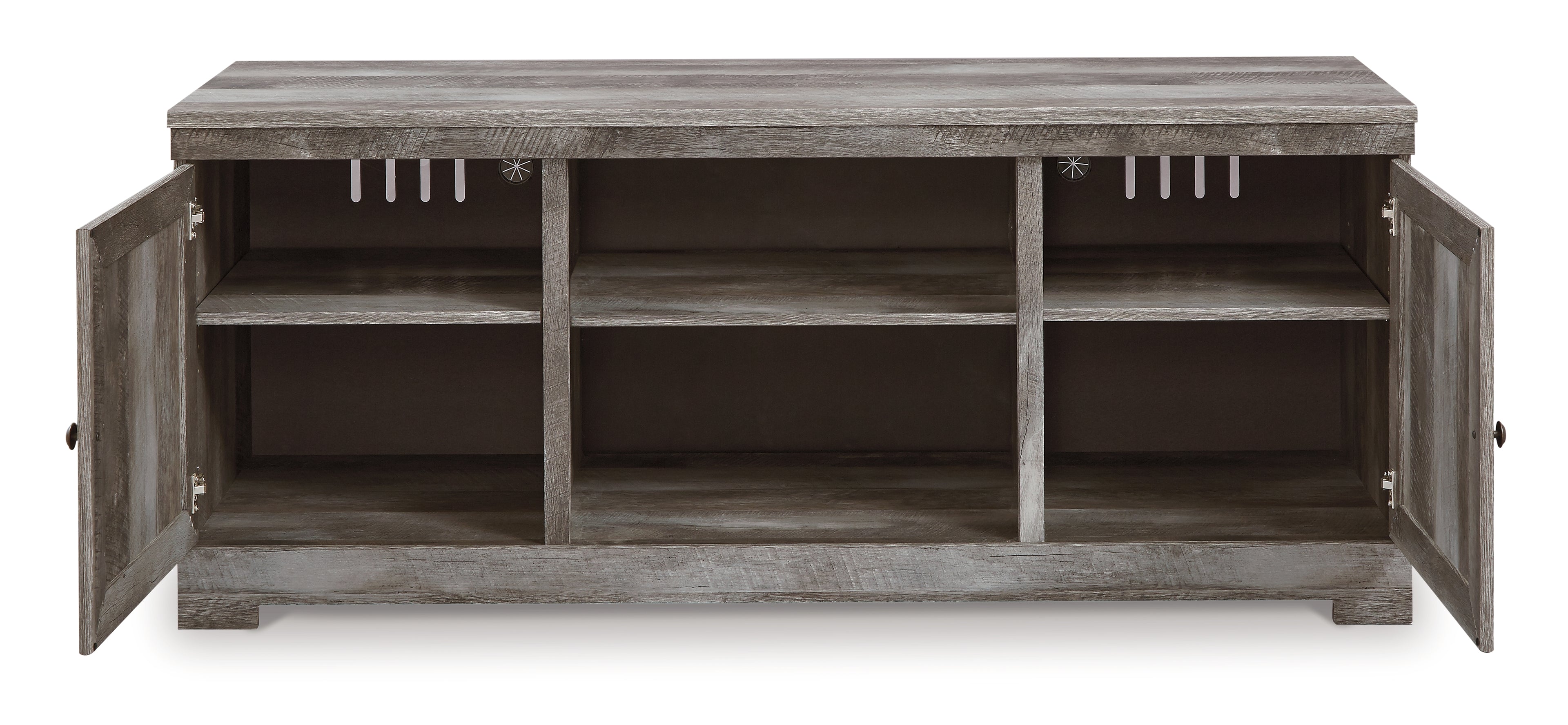 Wynnlow Gray 4-Piece Entertainment Center - W440W2