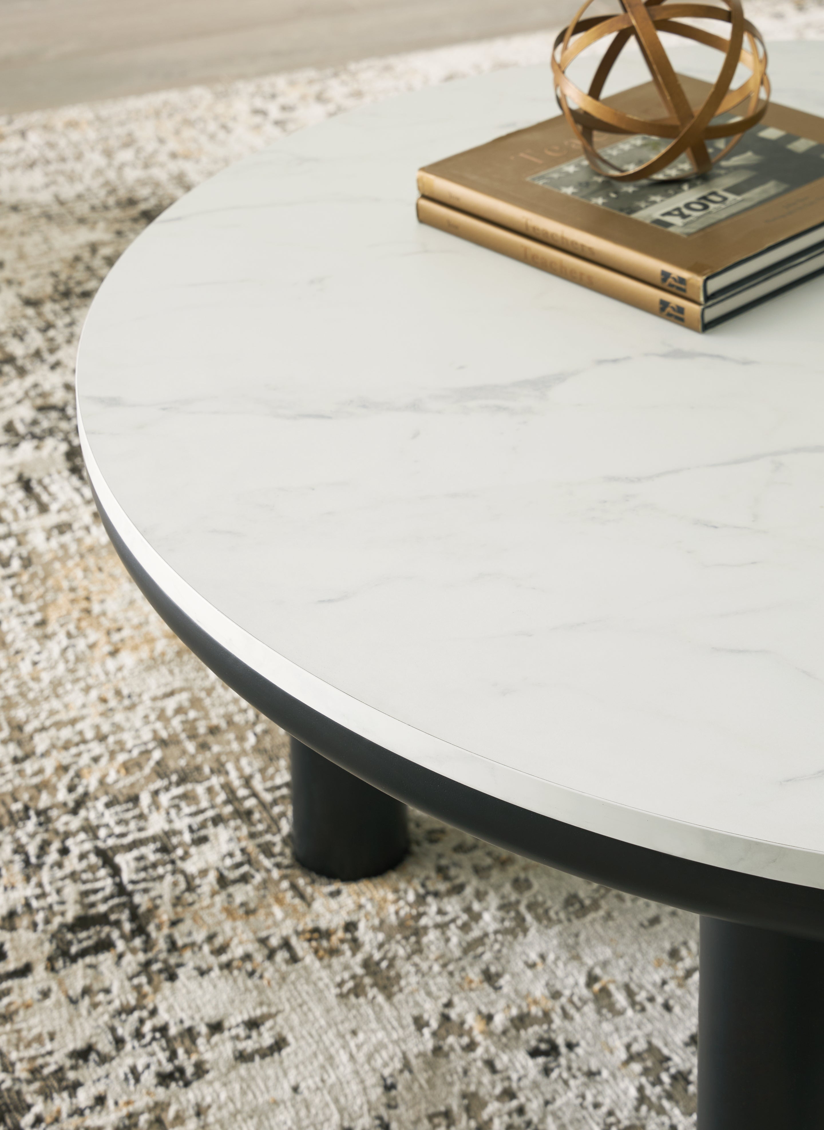 Xandrum Black/White Table (Set of 3) - T159-13 - Bien Home Furniture & Electronics