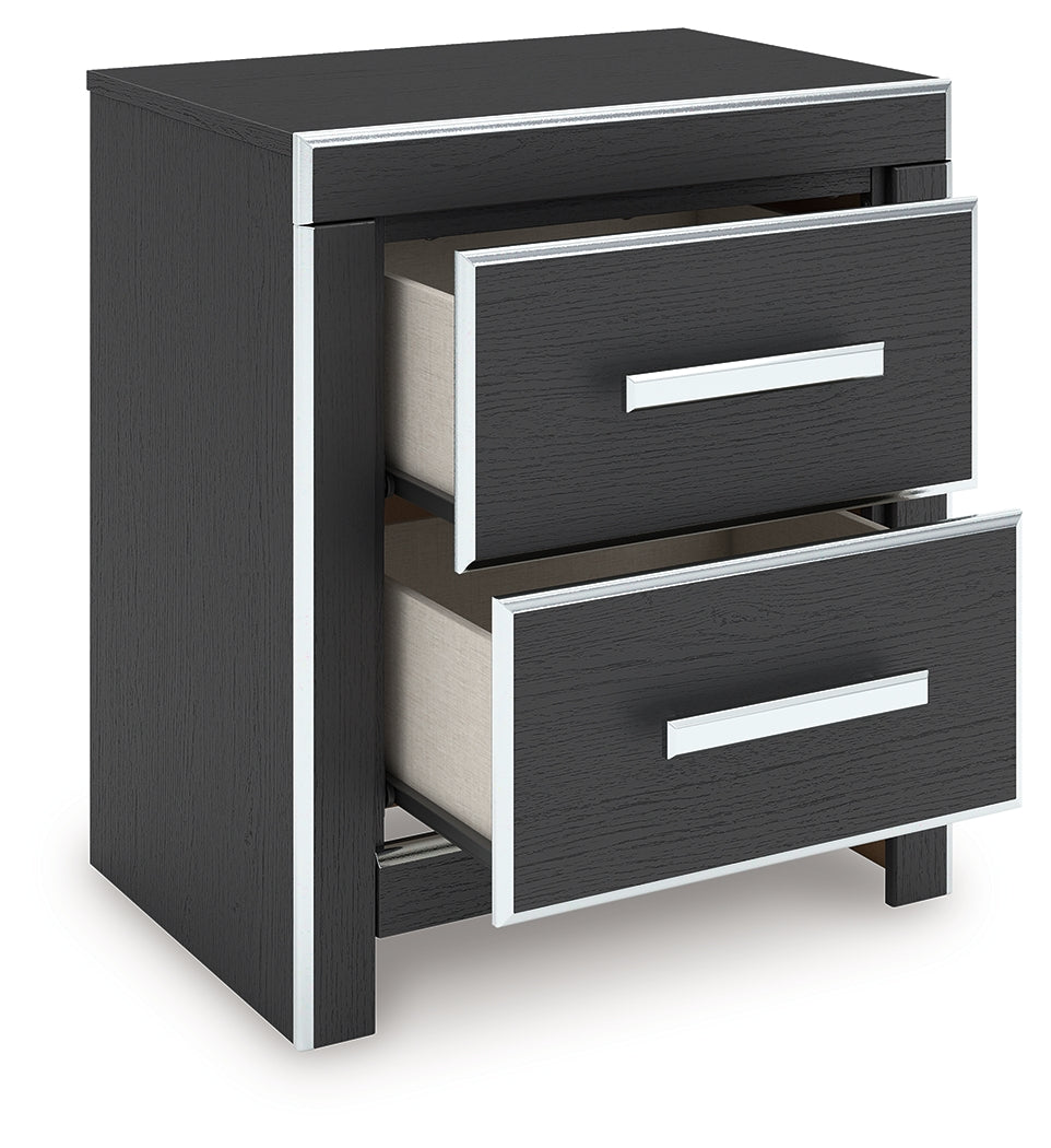 Zuraleus Black Nightstand - PCB3380-92