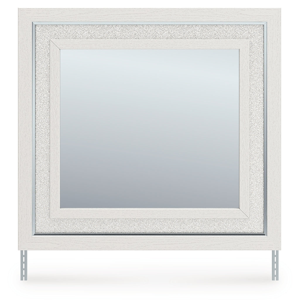Zuraleus White Bedroom Mirror - PCB3381-36