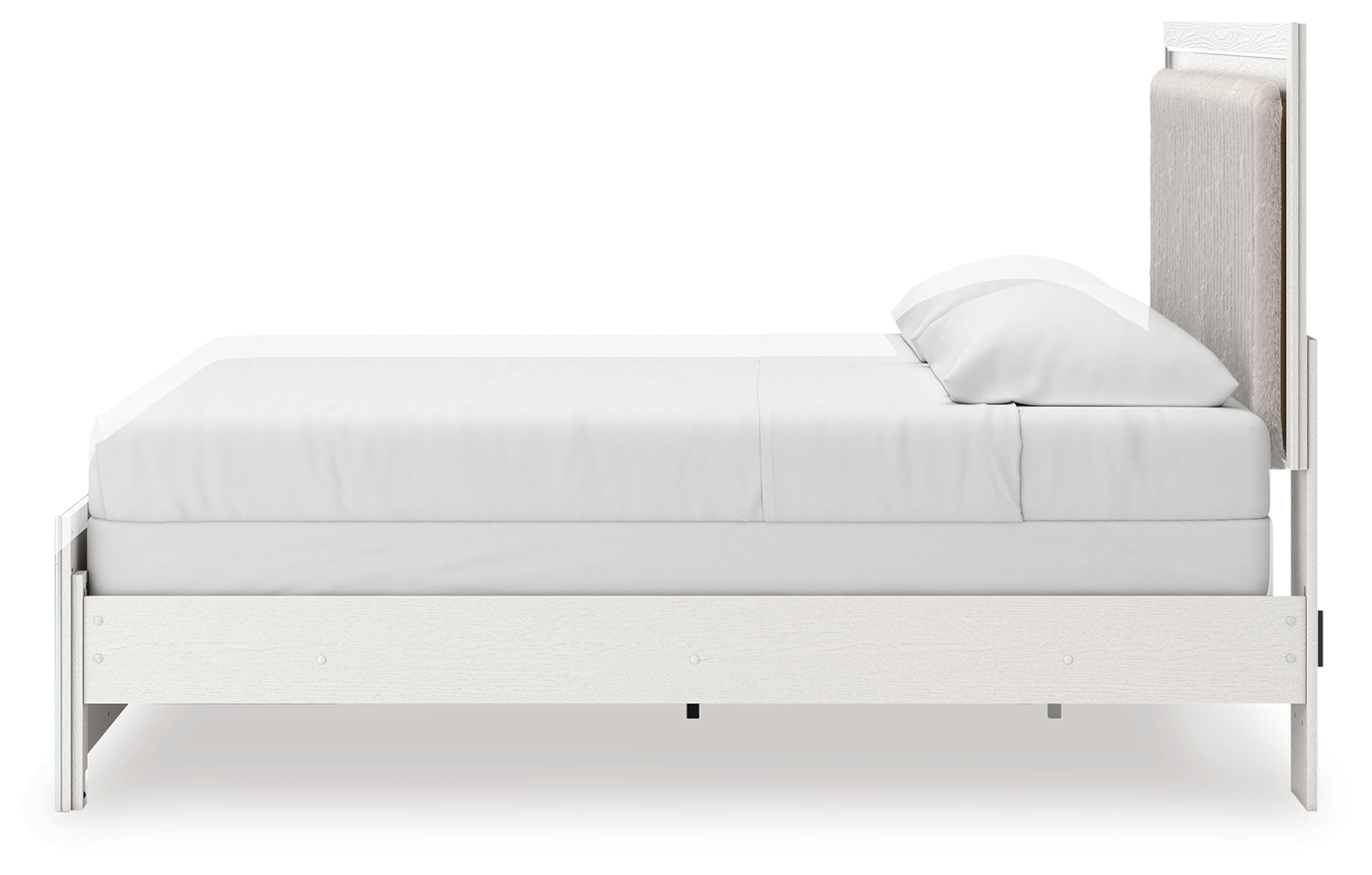 Zuraleus White King Upholstered Panel Bed - PCB3381B10