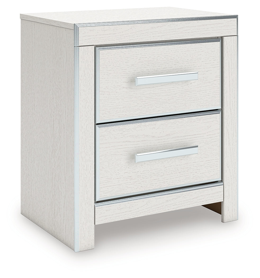 Zuraleus White Nightstand - PCB3381-92