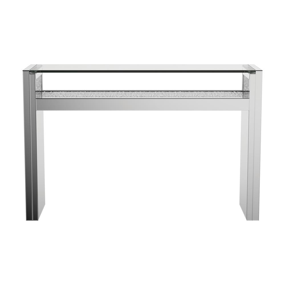 1-Shelf Silver Console Table - 951766 - Bien Home Furniture &amp; Electronics