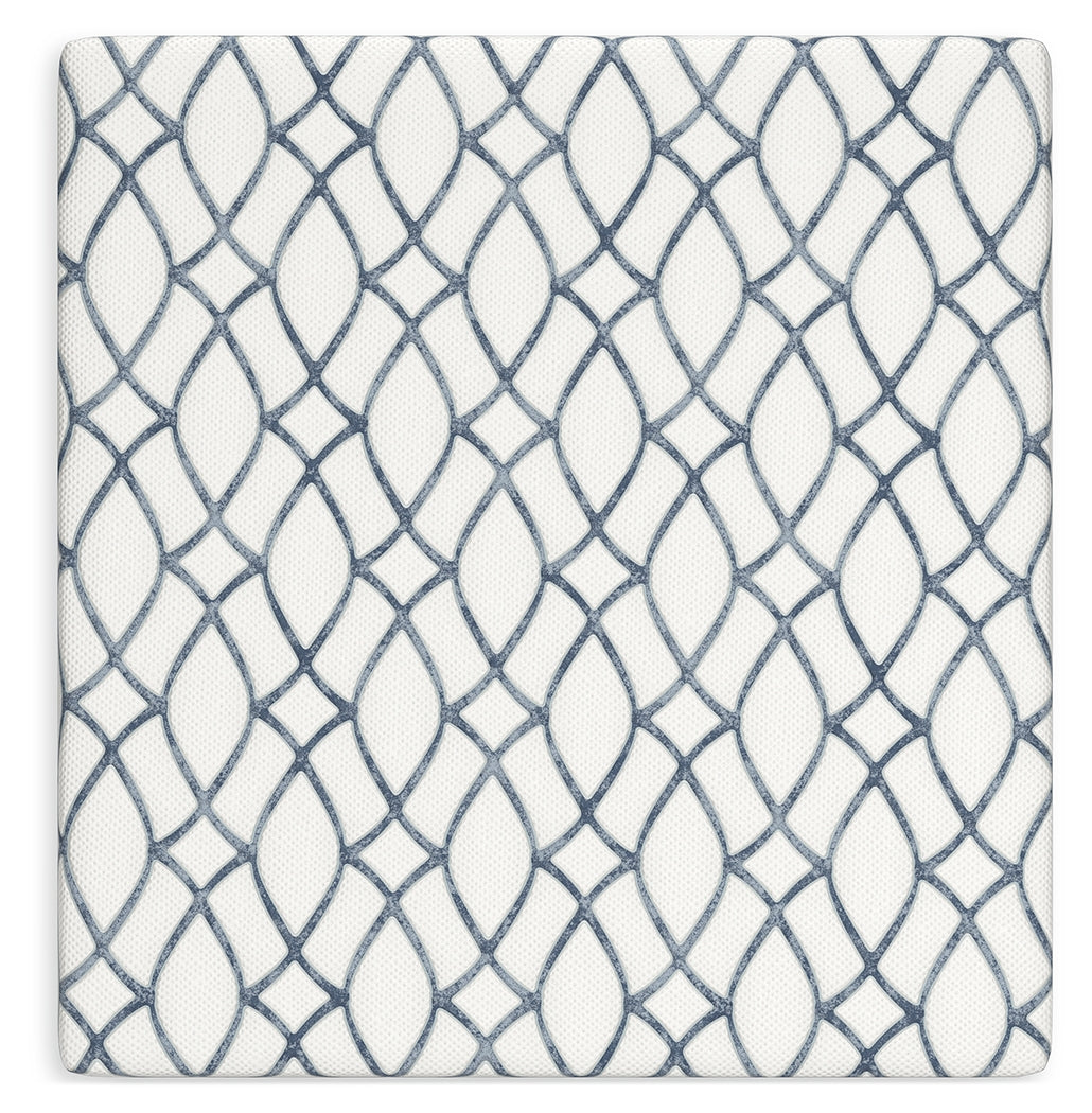 10 Inch Chime Elite 2.0 White/Blue King Mattress - M42541 - Bien Home Furniture & Electronics