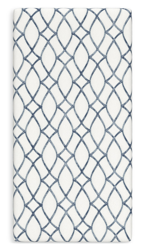 10 Inch Chime Elite 2.0 White/Blue Twin Mattress - M42511 - Bien Home Furniture & Electronics