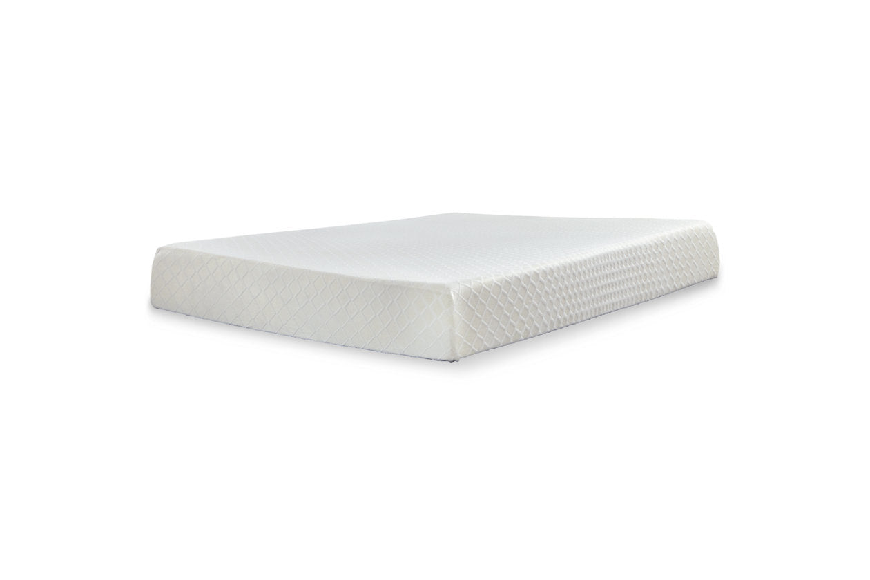 10 Inch Chime Memory Foam White Full Mattress in a Box - M69921 - Bien Home Furniture & Electronics