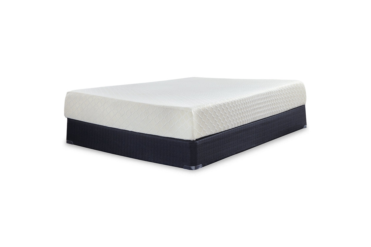 10 Inch Chime Memory Foam White Full Mattress in a Box - M69921 - Bien Home Furniture & Electronics