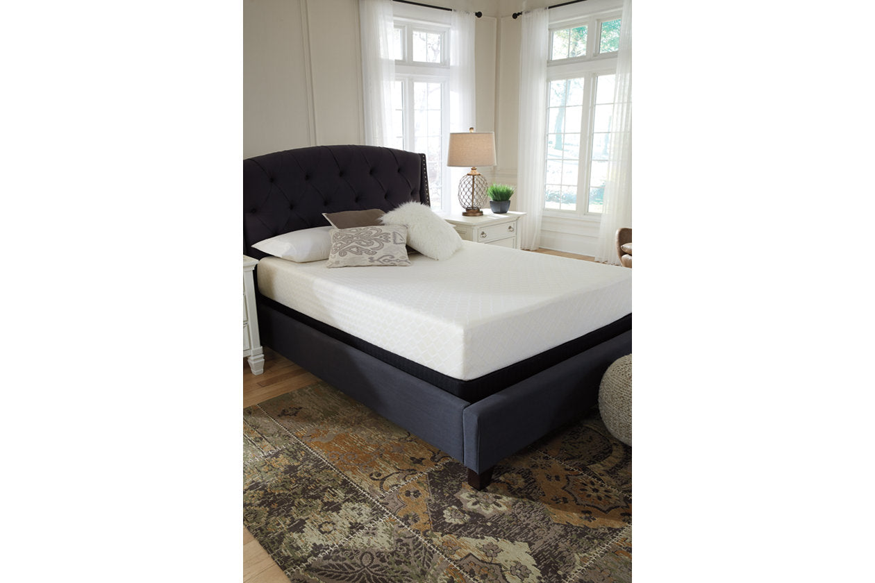 10 Inch Chime Memory Foam White Full Mattress in a Box - M69921 - Bien Home Furniture & Electronics
