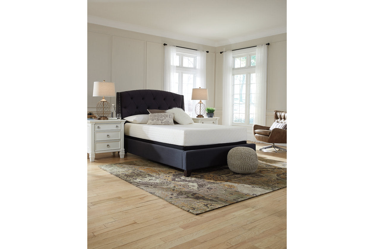 10 Inch Chime Memory Foam White King Mattress in a Box - M69941 - Bien Home Furniture & Electronics