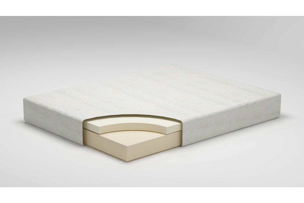 10 Inch Chime Memory Foam White King Mattress in a Box - M69941 - Bien Home Furniture &amp; Electronics