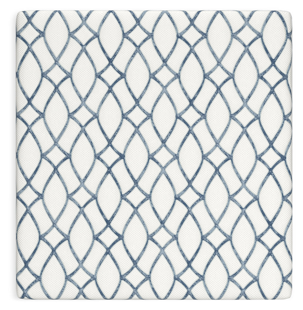 12 Inch Chime Elite 2.0 White/Blue King Mattress - M42641 - Bien Home Furniture & Electronics