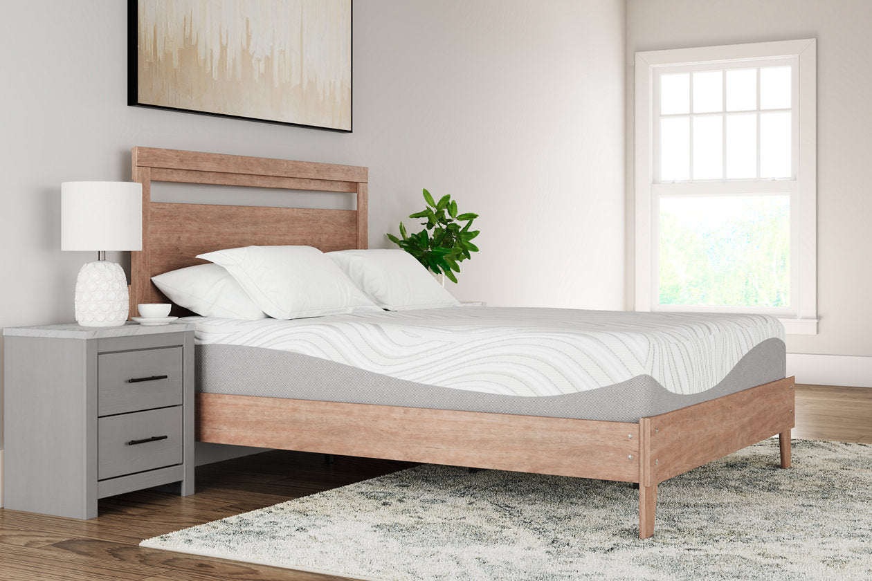 12 Inch Memory Foam White Queen Mattress - M59331 - Bien Home Furniture & Electronics