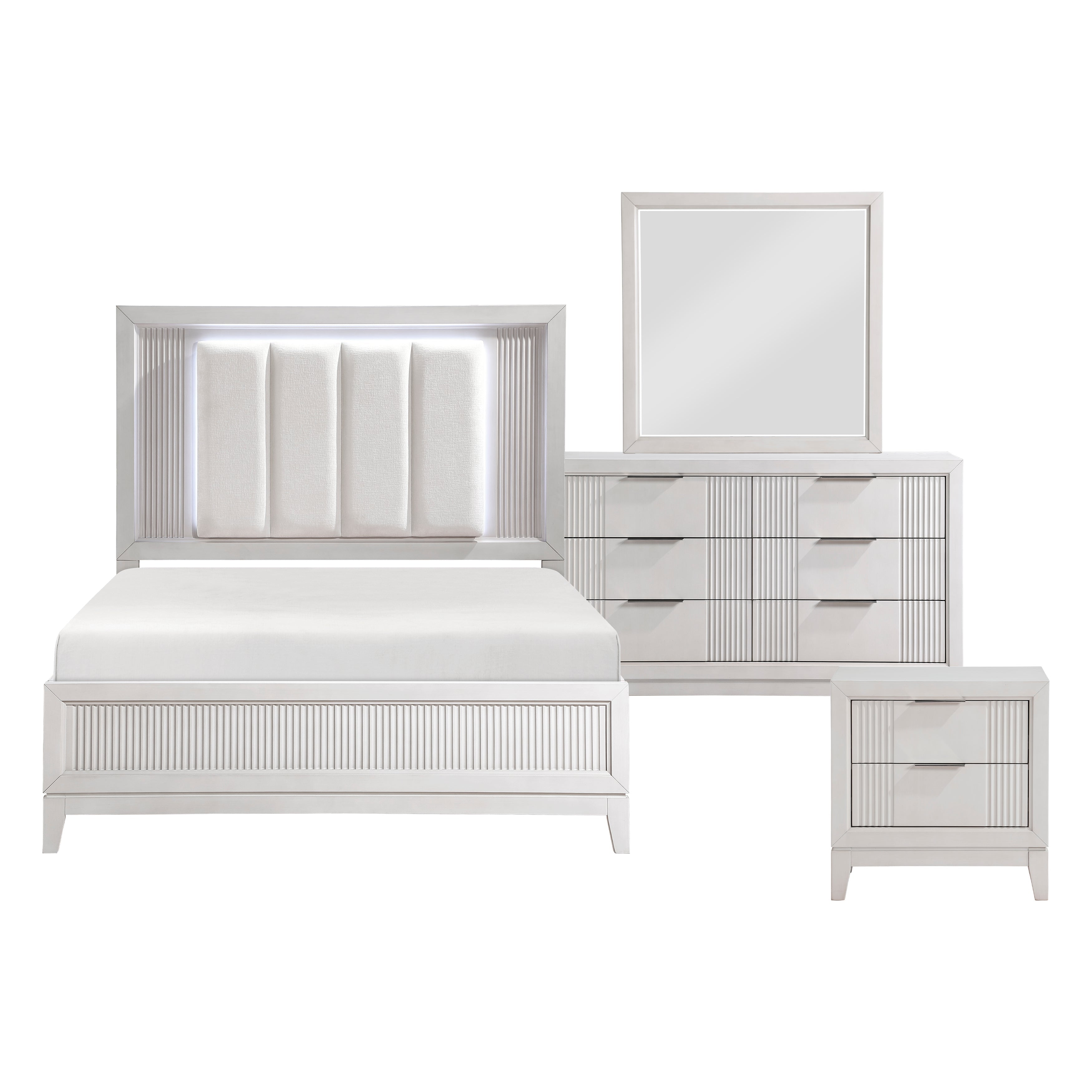 1326-1*4 4pc Set (QB+NS+DR+MR) - 1326-1*4 - Bien Home Furniture & Electronics