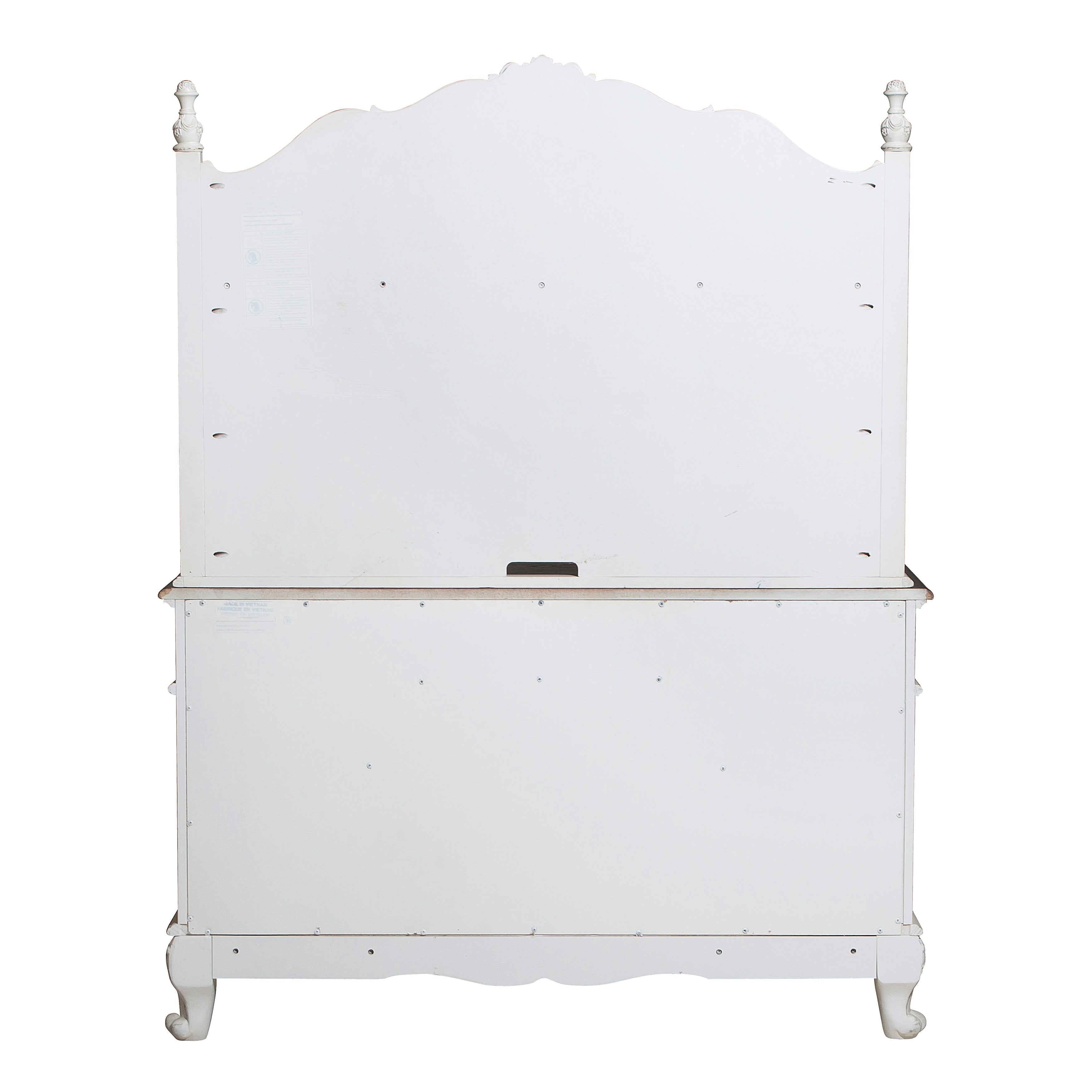 1386NW-10* (2) Writing Desk with Hutch - 1386NW-10* - Bien Home Furniture & Electronics