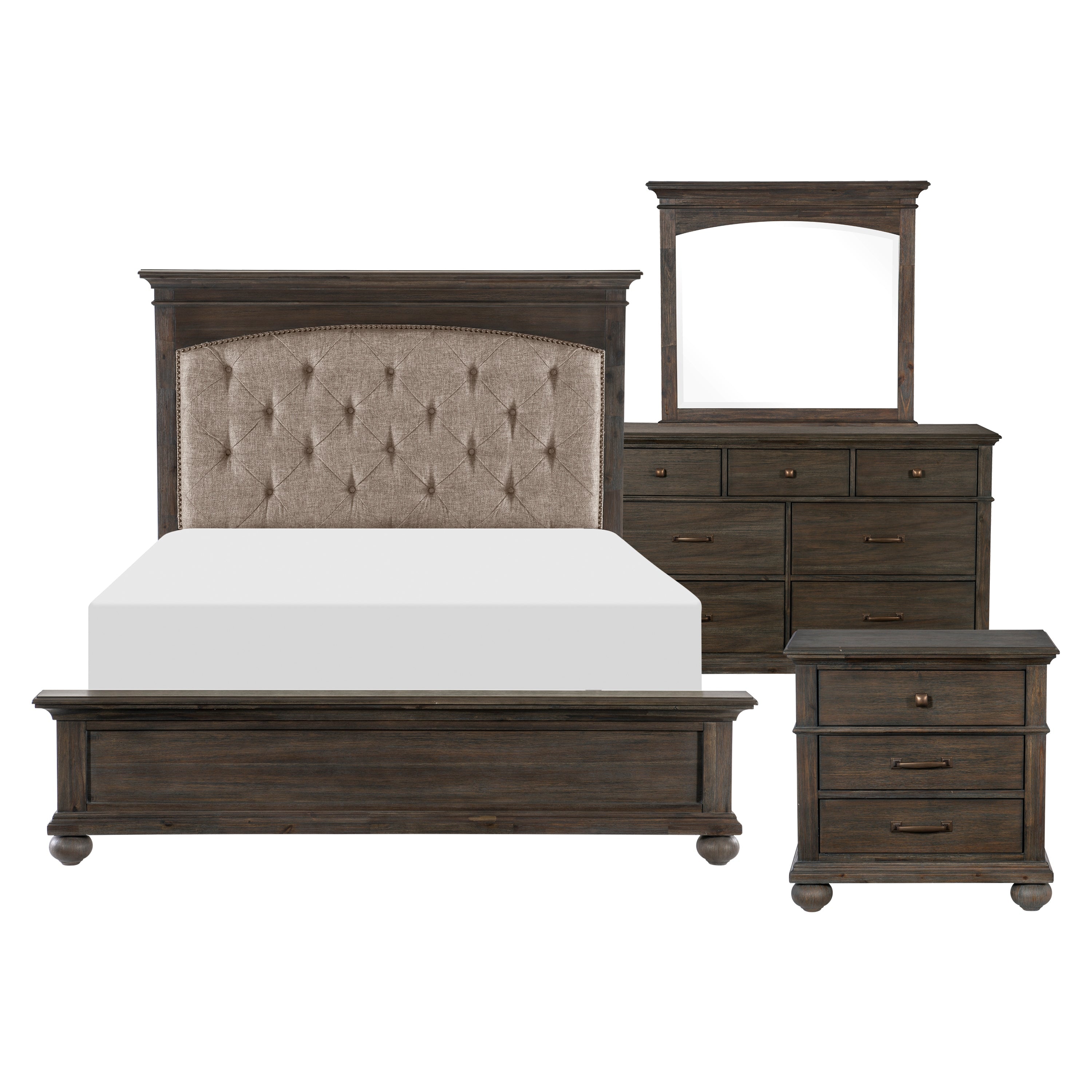 1400-1*4 4pc Set (QB+NS+DR+MR) - 1400-1*4 - Bien Home Furniture & Electronics