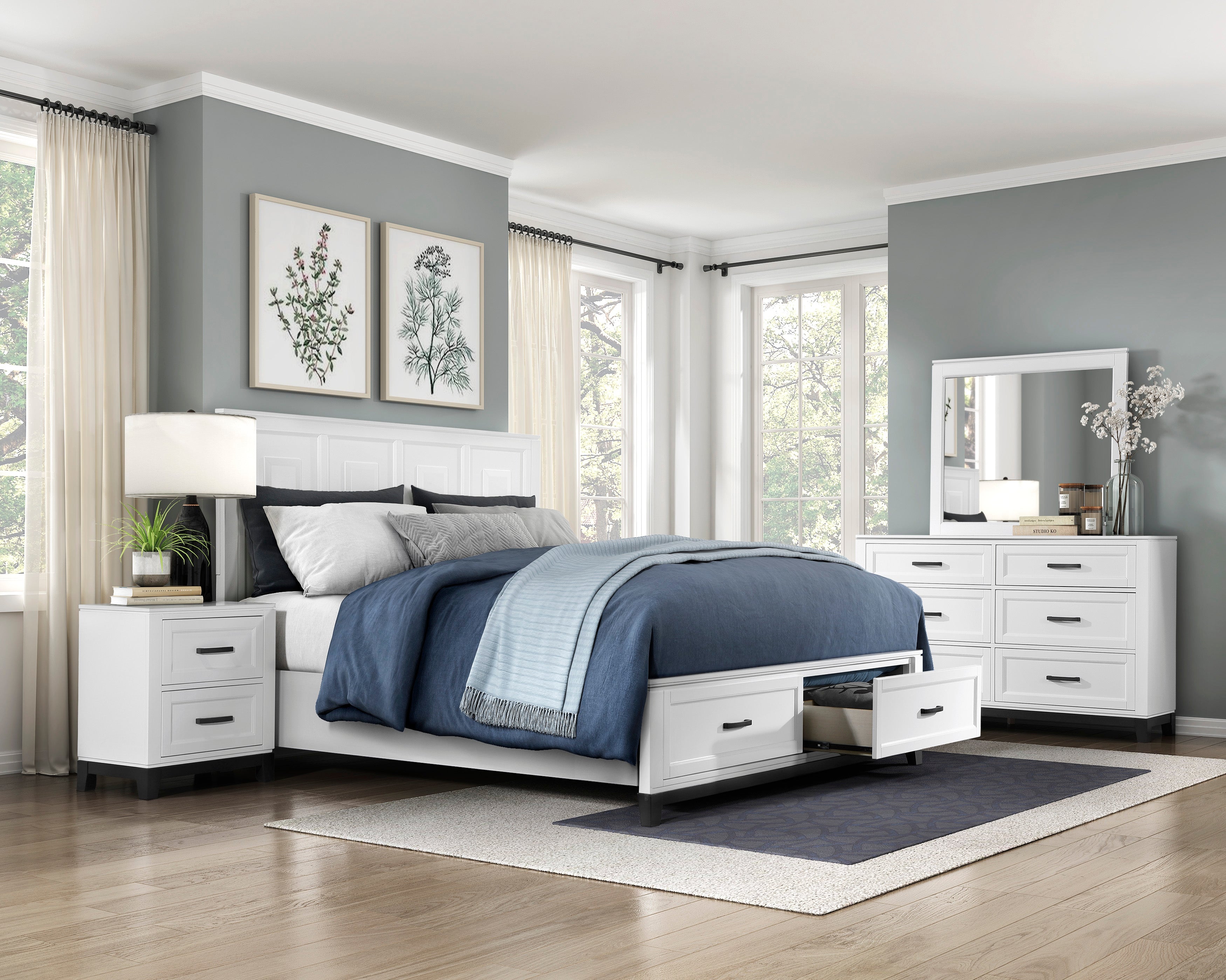 1450WH-6 Mirror - 1450WH-6 - Bien Home Furniture & Electronics