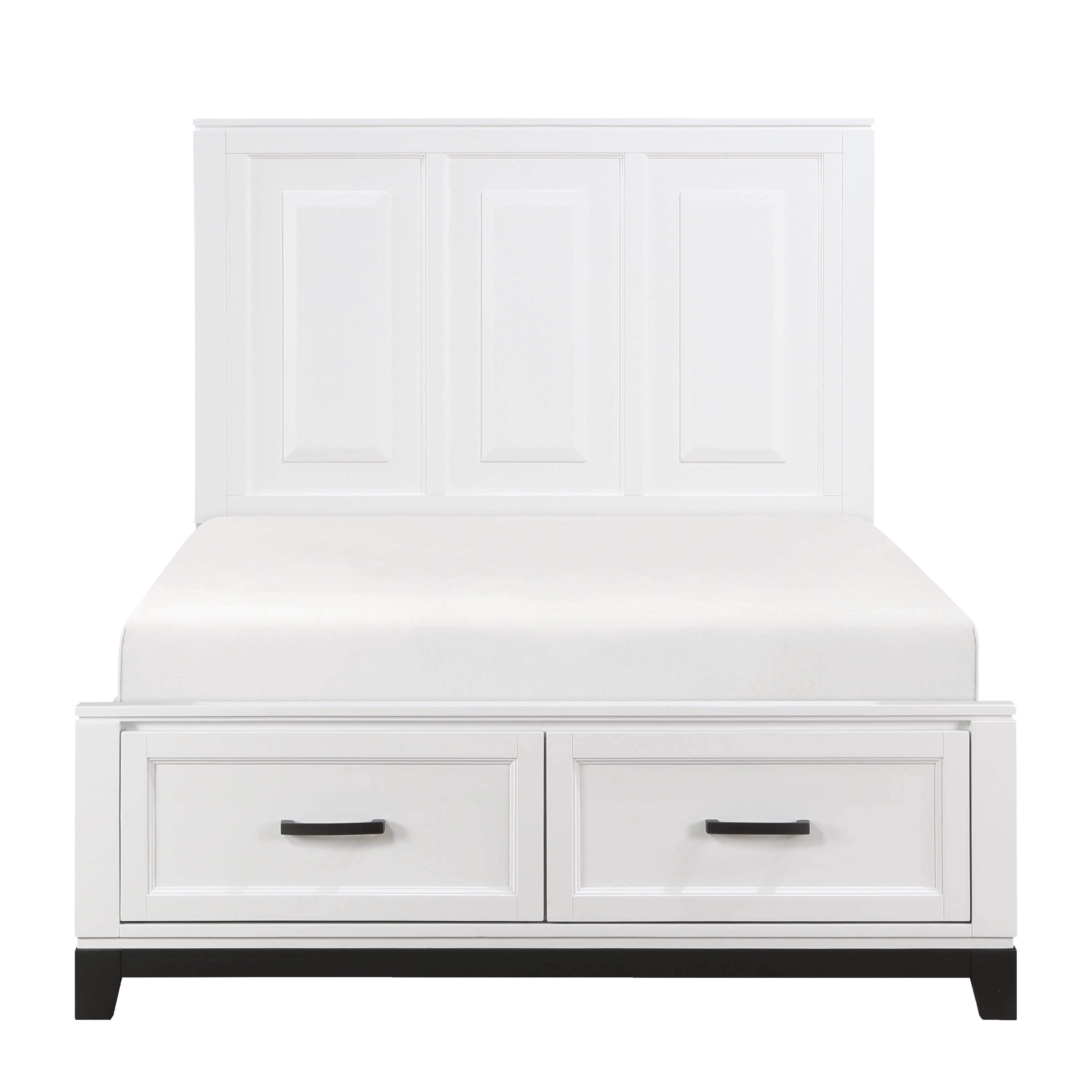 1450WHF-1* (3) Full Platform Bed with Footboard Storage - 1450WHF-1* - Bien Home Furniture & Electronics