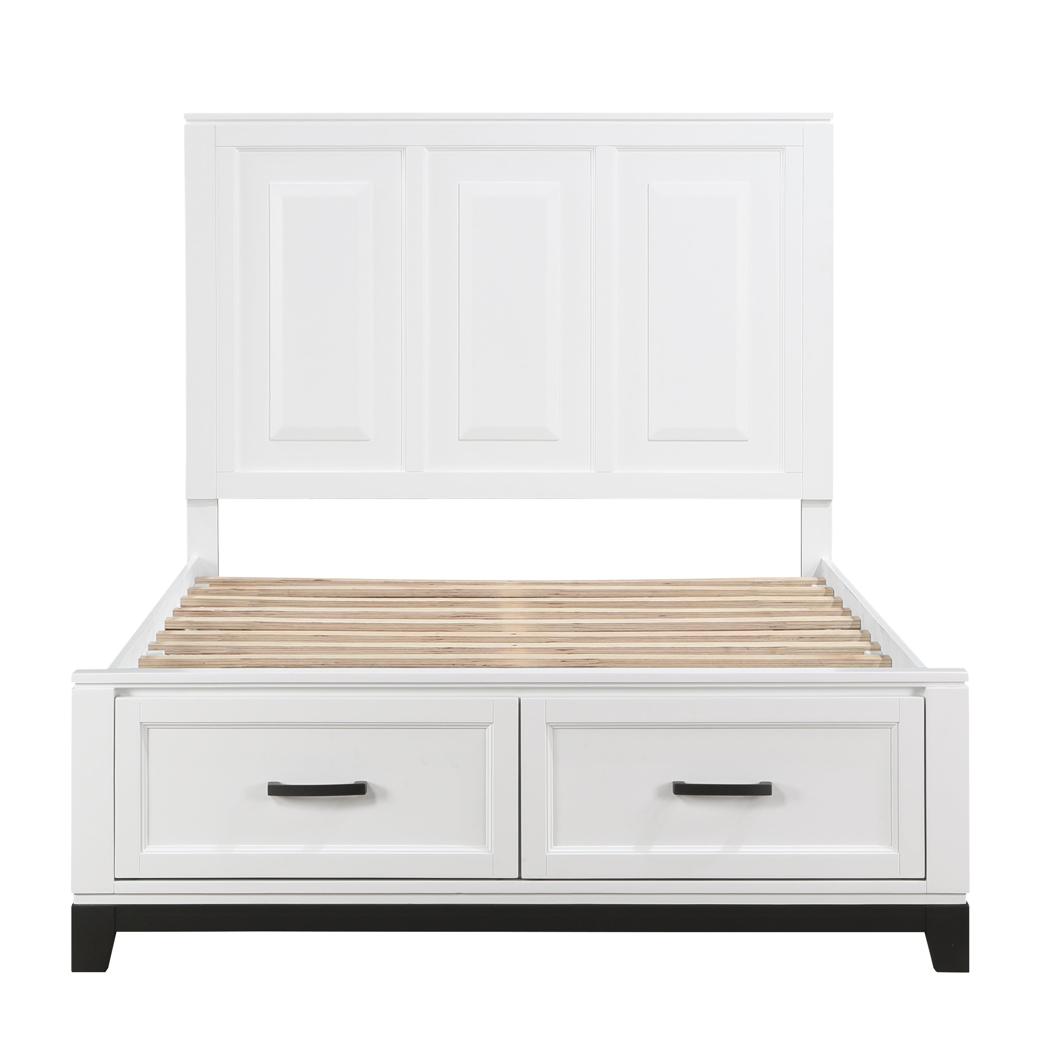 1450WHF-1* (3) Full Platform Bed with Footboard Storage - 1450WHF-1* - Bien Home Furniture & Electronics