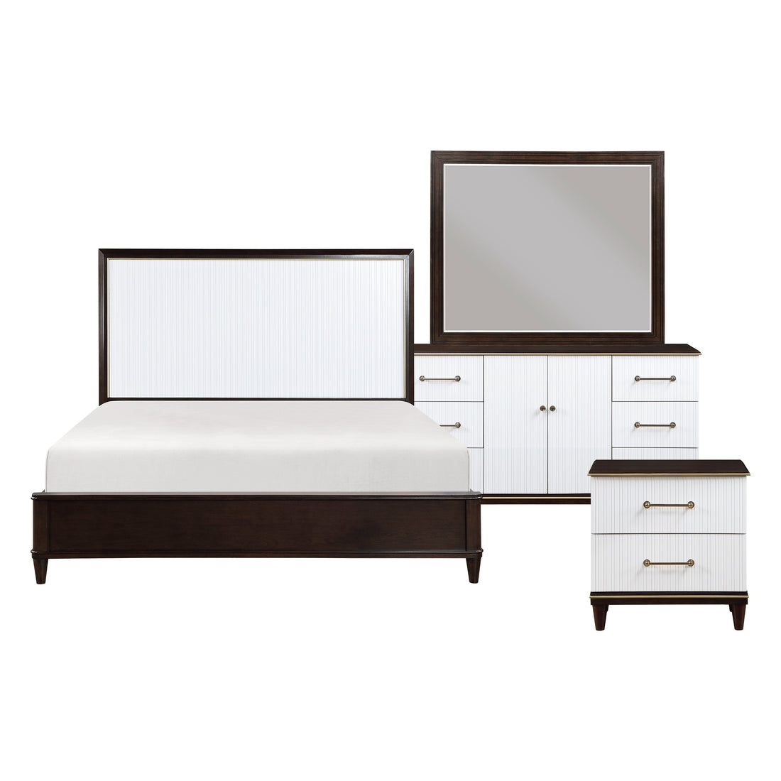 1451-1*4 4pc Set (QB+NS+DR+MR) - 1451-1*4 - Bien Home Furniture & Electronics