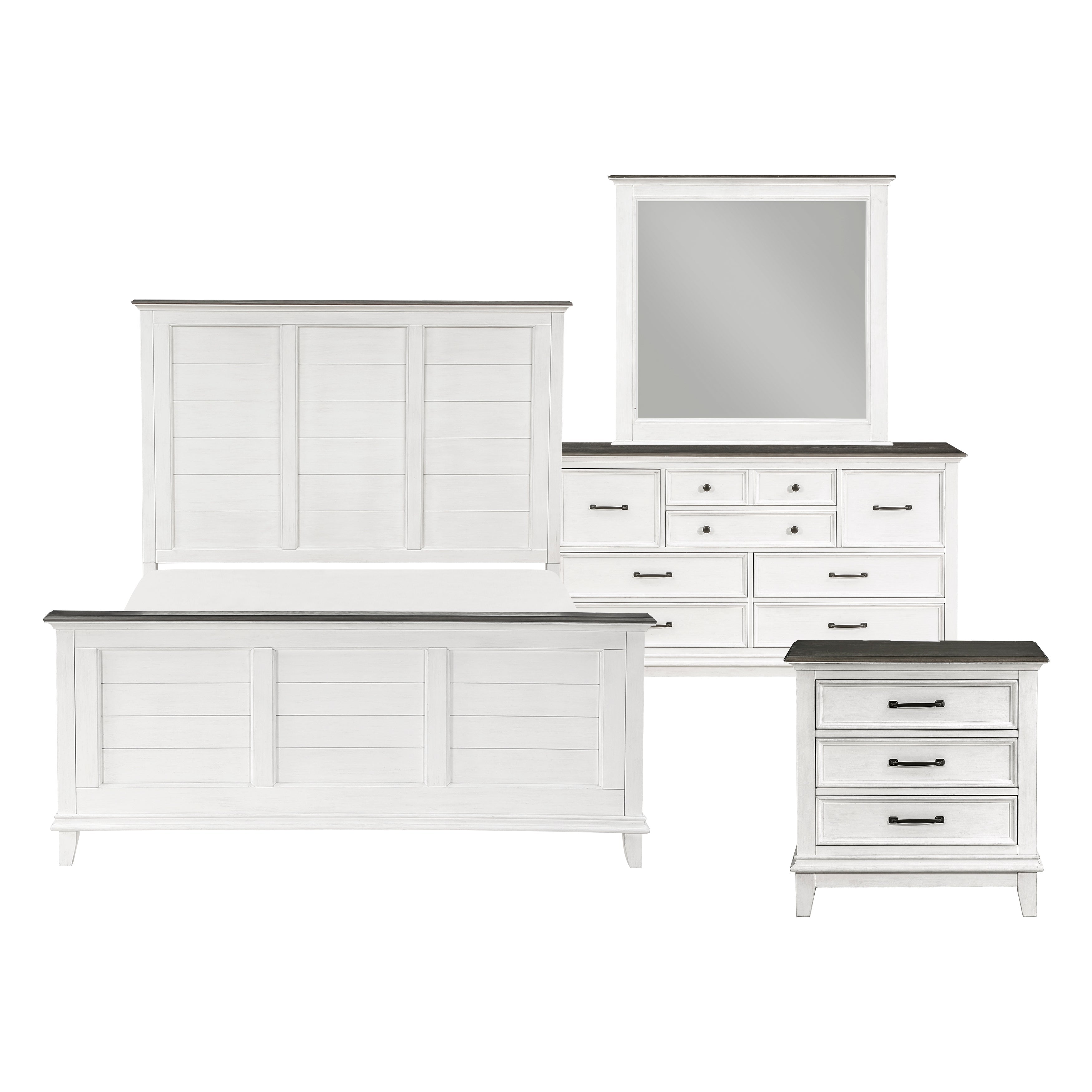 1463-1*4 4pc Set (QB+NS+DR+MR) - 1463-1*4 - Bien Home Furniture & Electronics