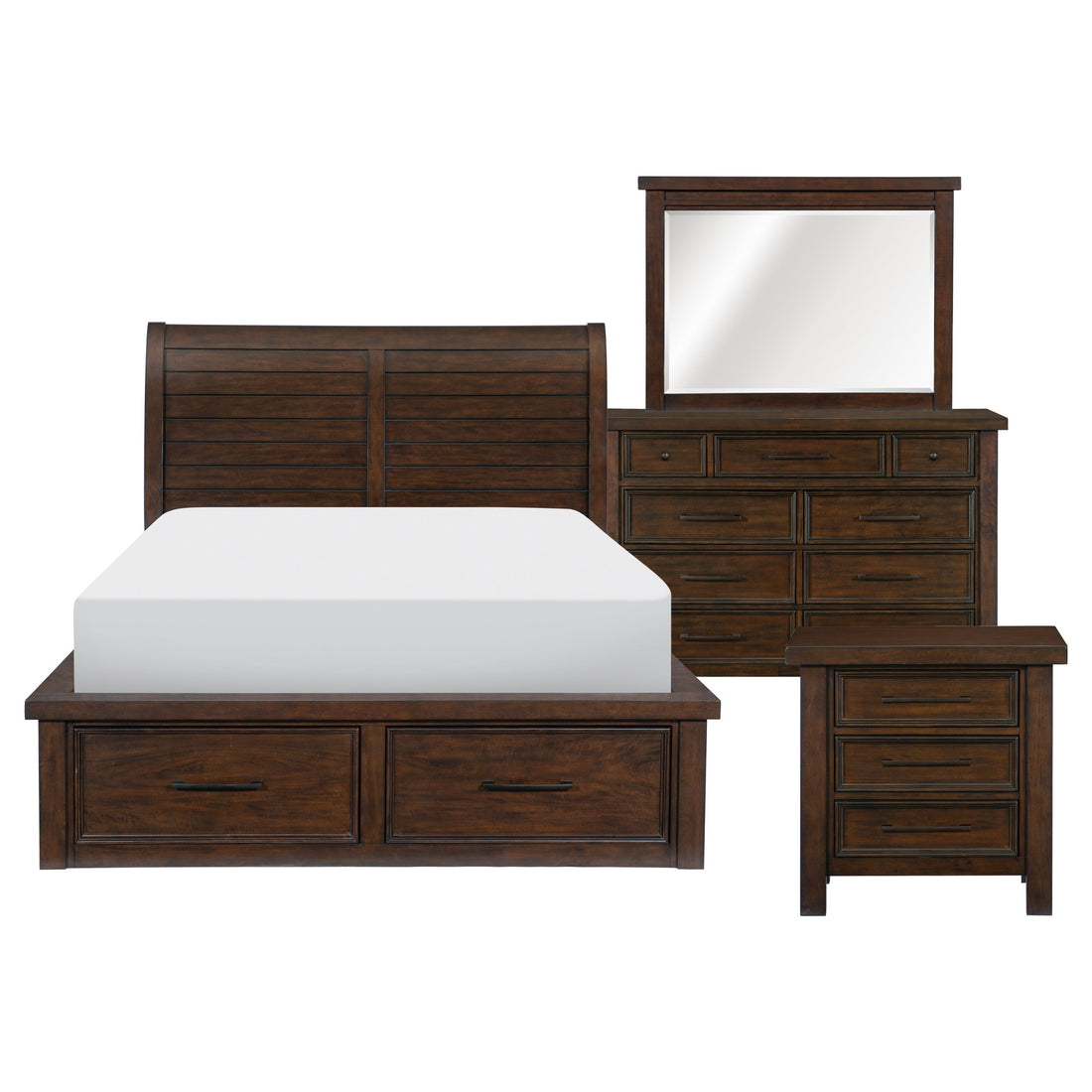 1559-1*4 4pc Set (QB+NS+DR+MR) - 1559-1*4 - Bien Home Furniture & Electronics