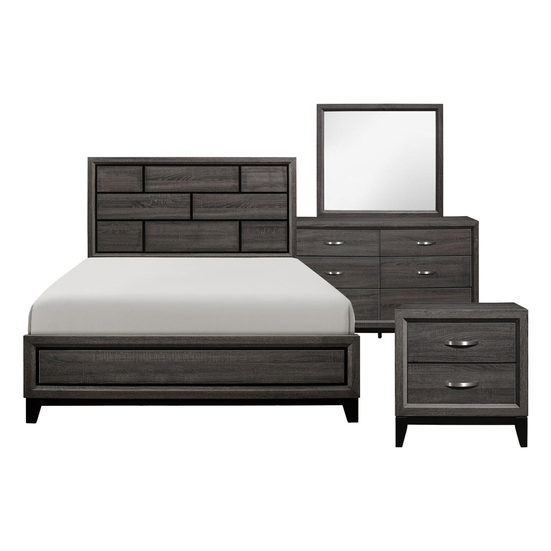 1645-1*4 4PC SET (QB+NS+DR+MR) - 1645-1*4 - Bien Home Furniture & Electronics